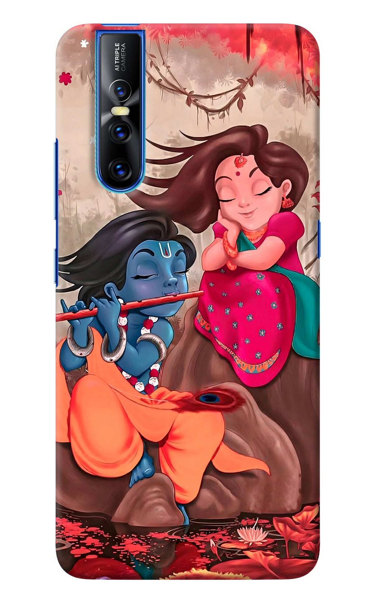 Radhe Krishna Vivo V15 Pro Back Cover