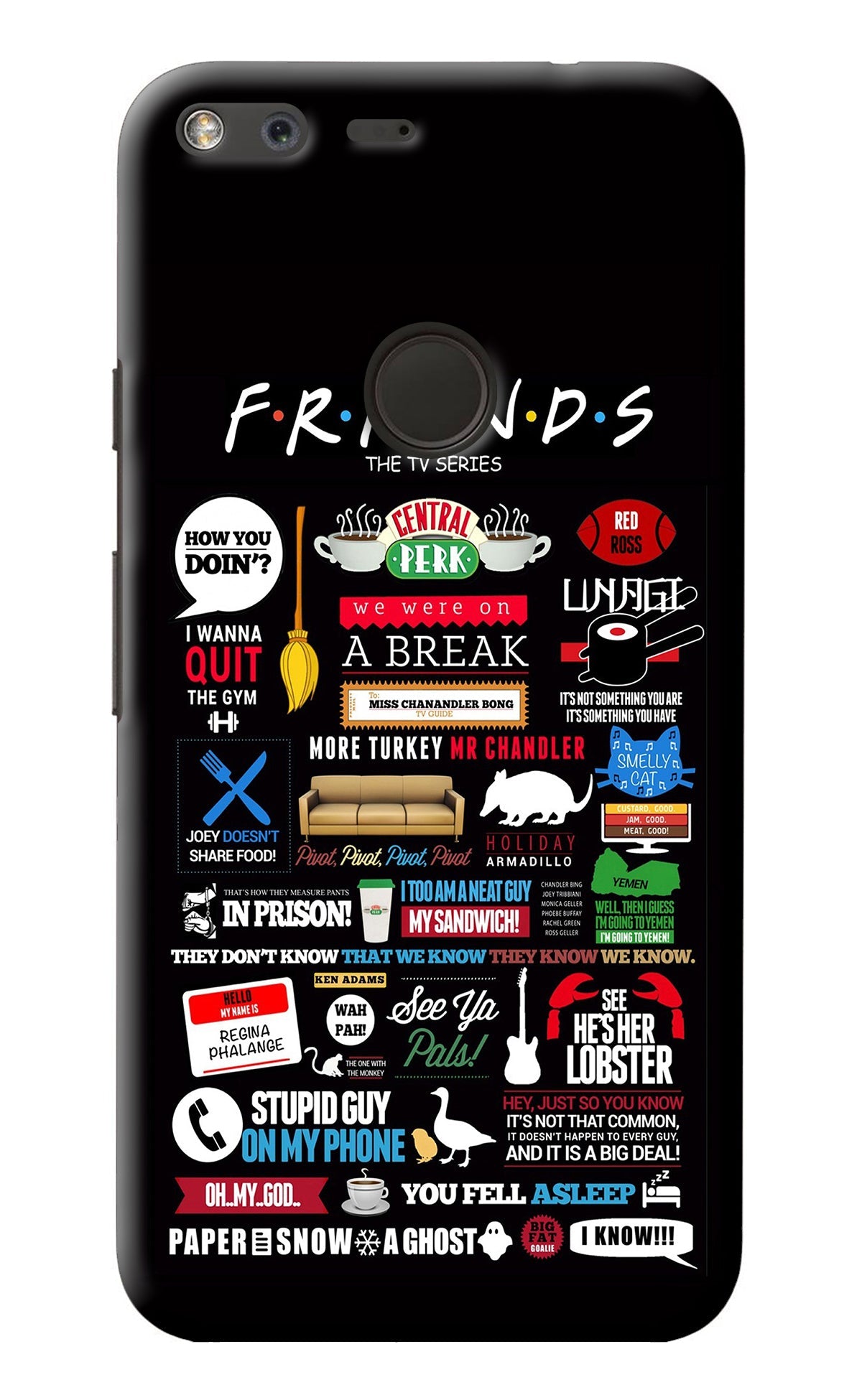 FRIENDS Google Pixel Back Cover