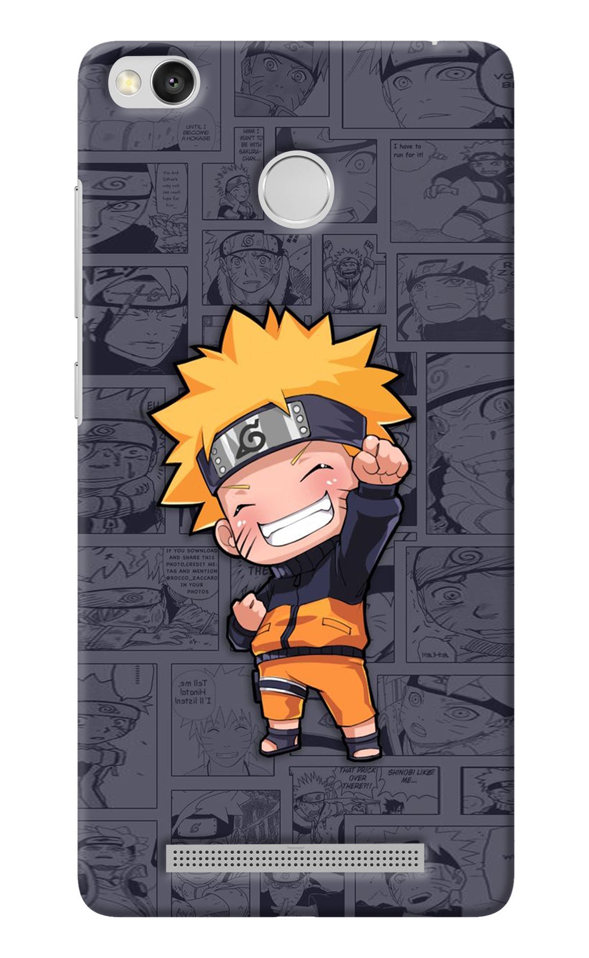 Chota Naruto Redmi 3S Prime Back Cover