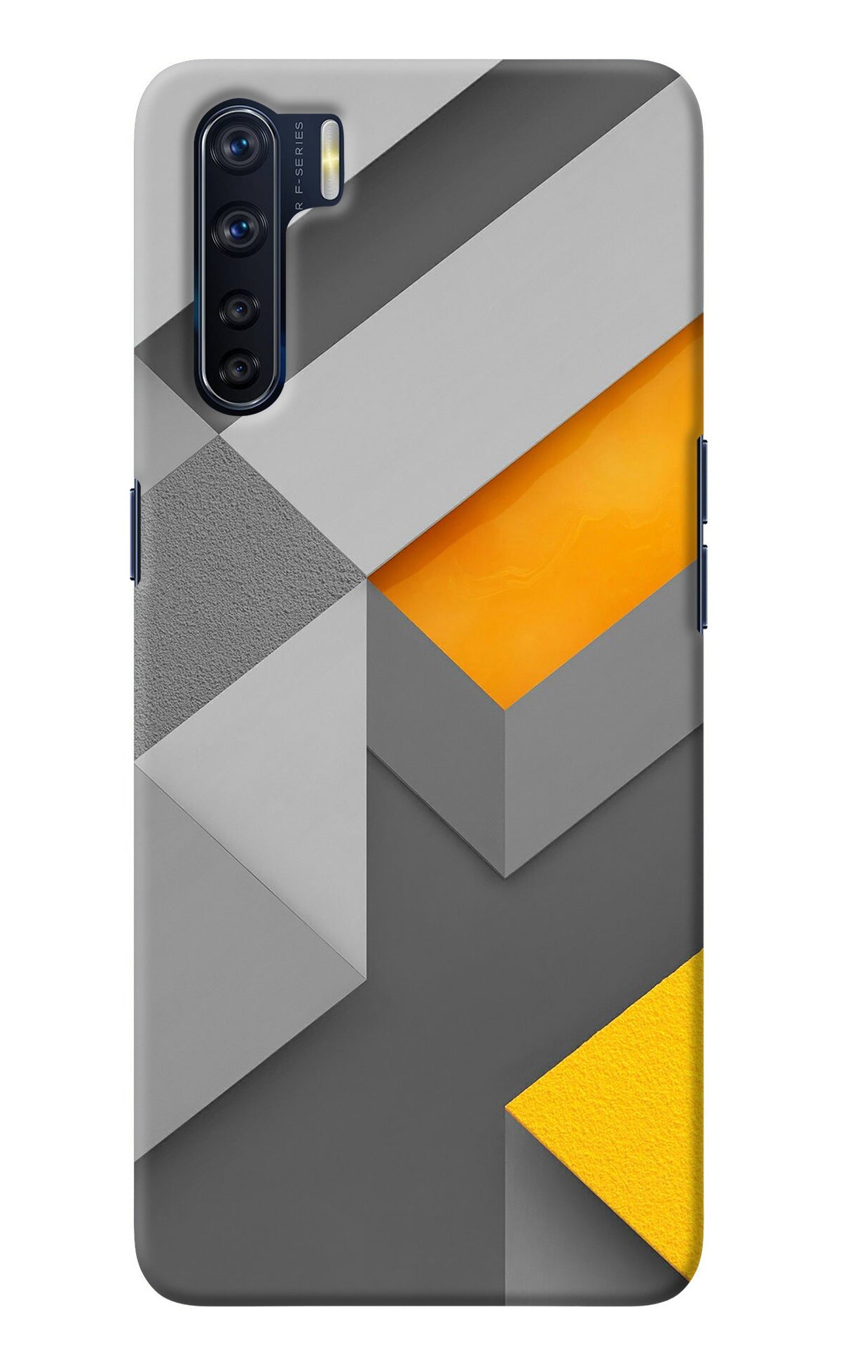 Abstract Oppo F15 Back Cover