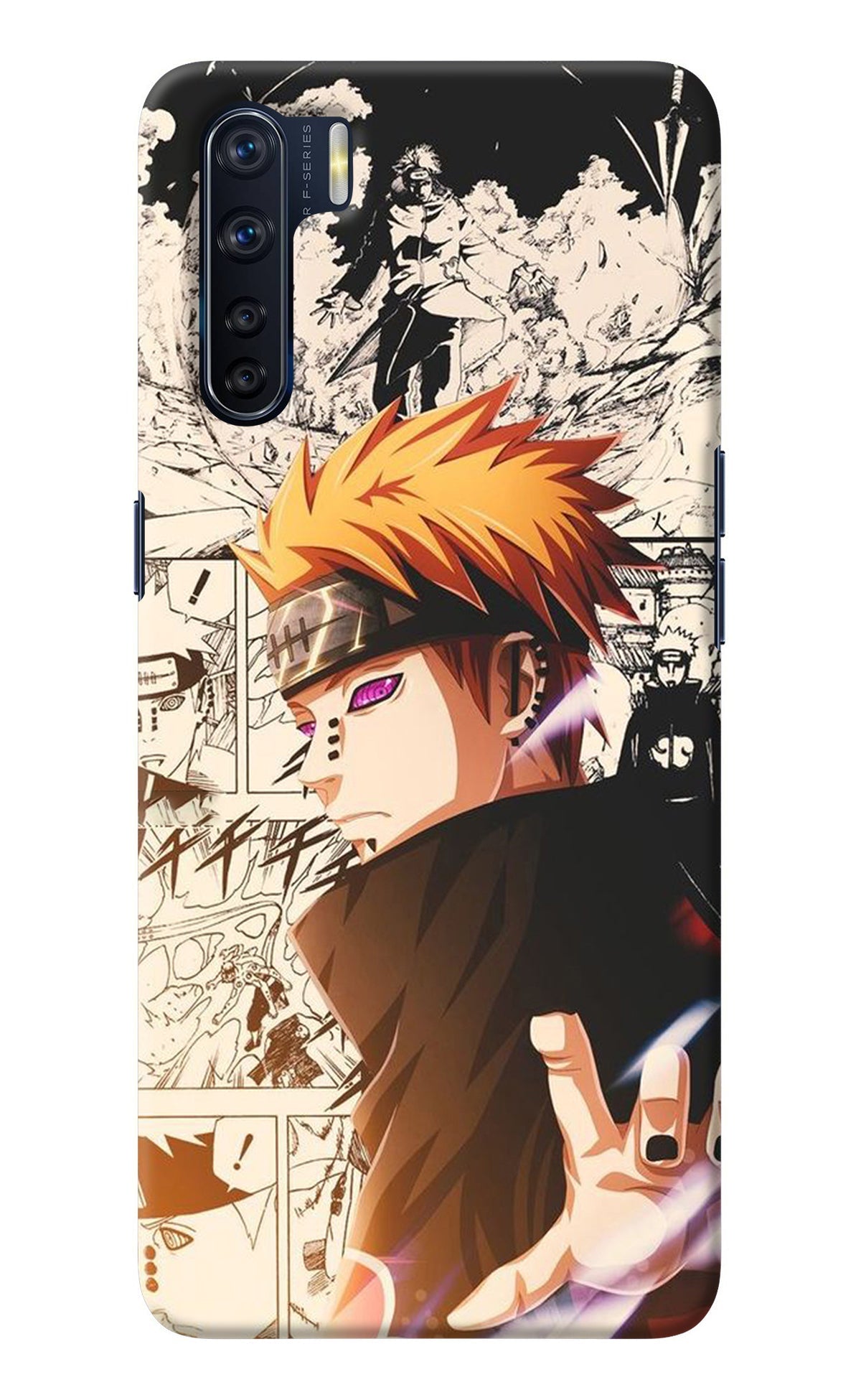 Pain Anime Oppo F15 Back Cover