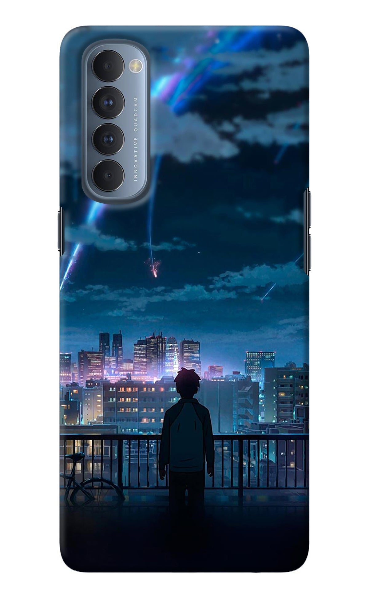 Anime Oppo Reno4 Pro Back Cover