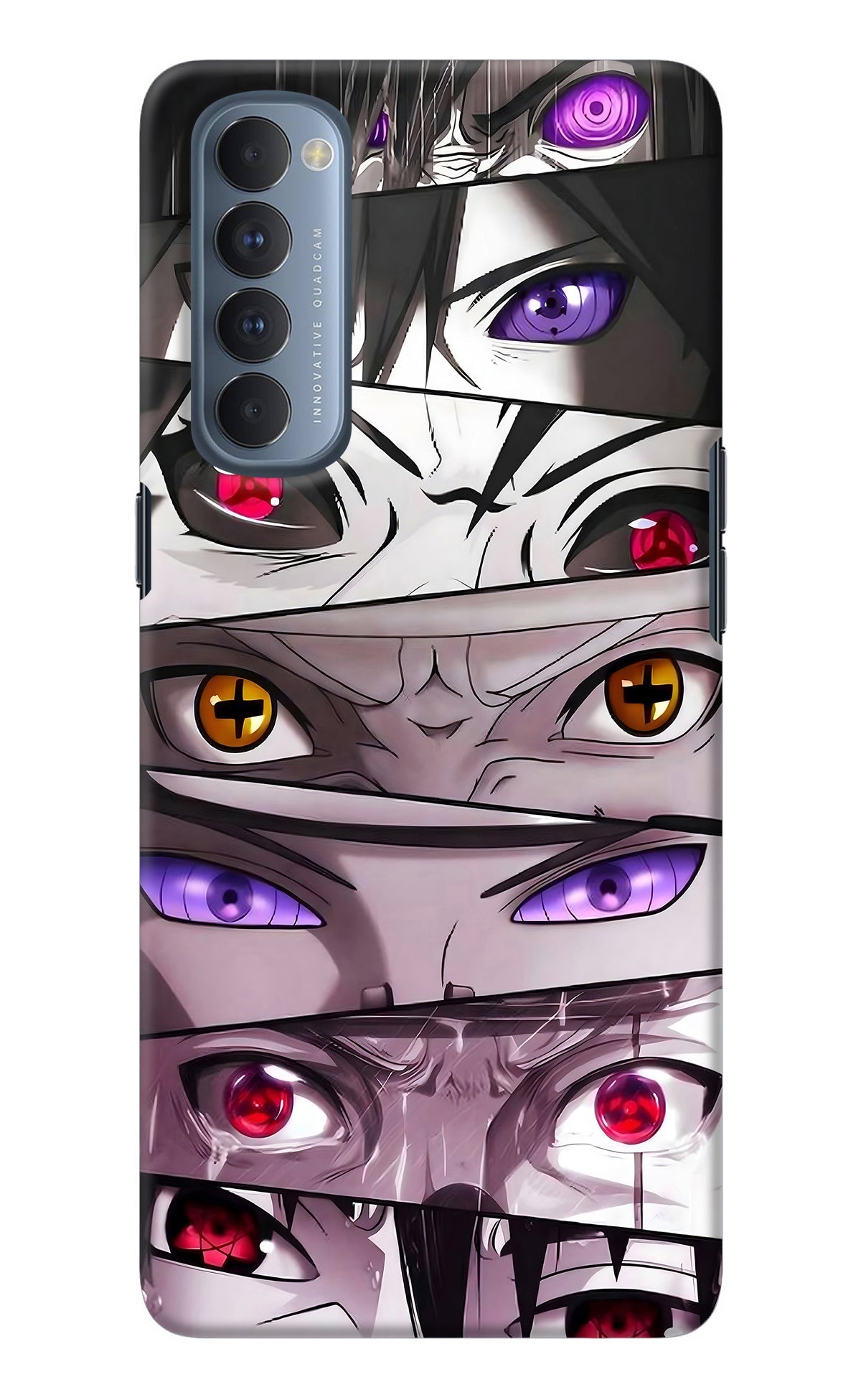 Naruto Anime Oppo Reno4 Pro Back Cover