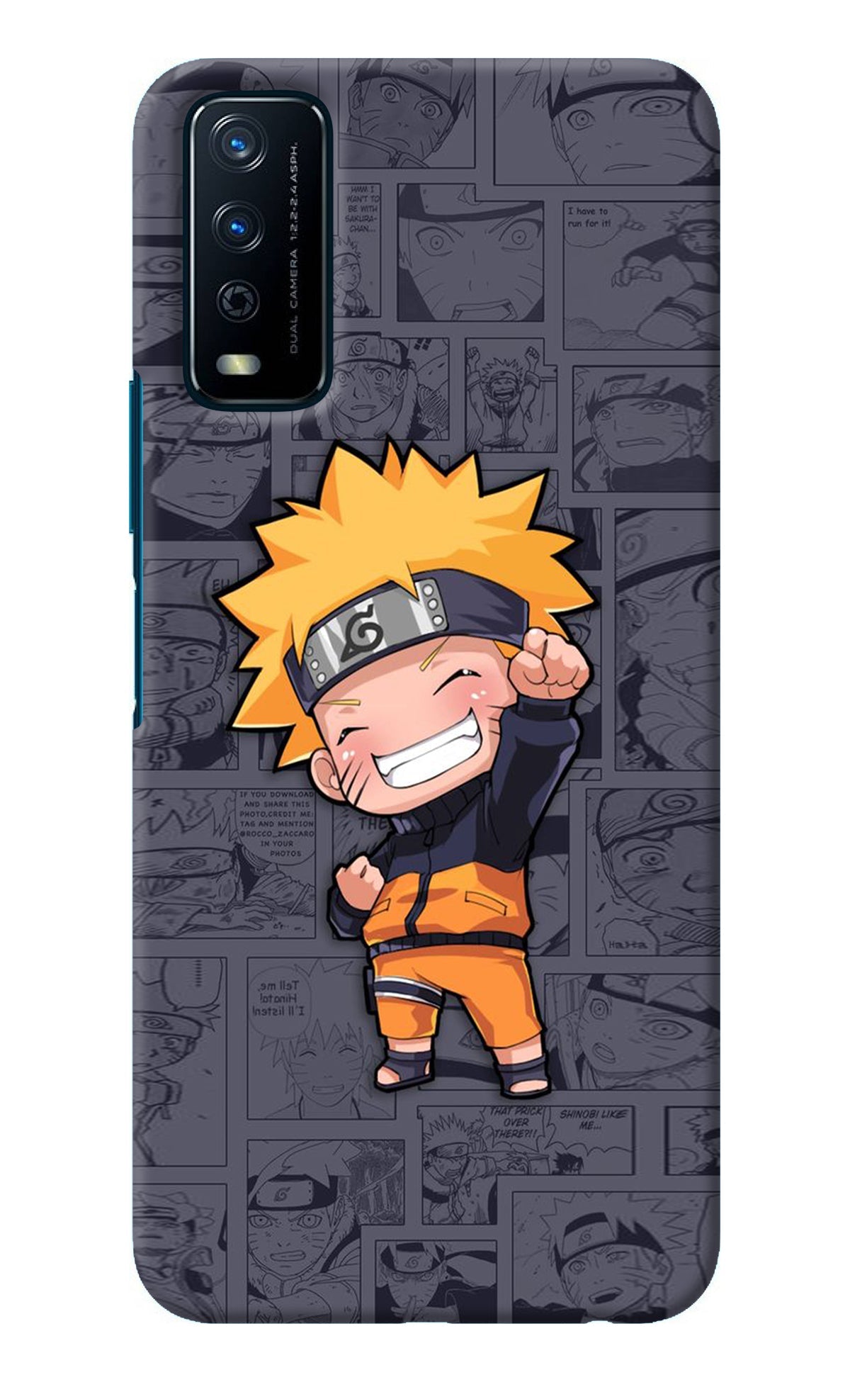 Chota Naruto Vivo Y12s Back Cover