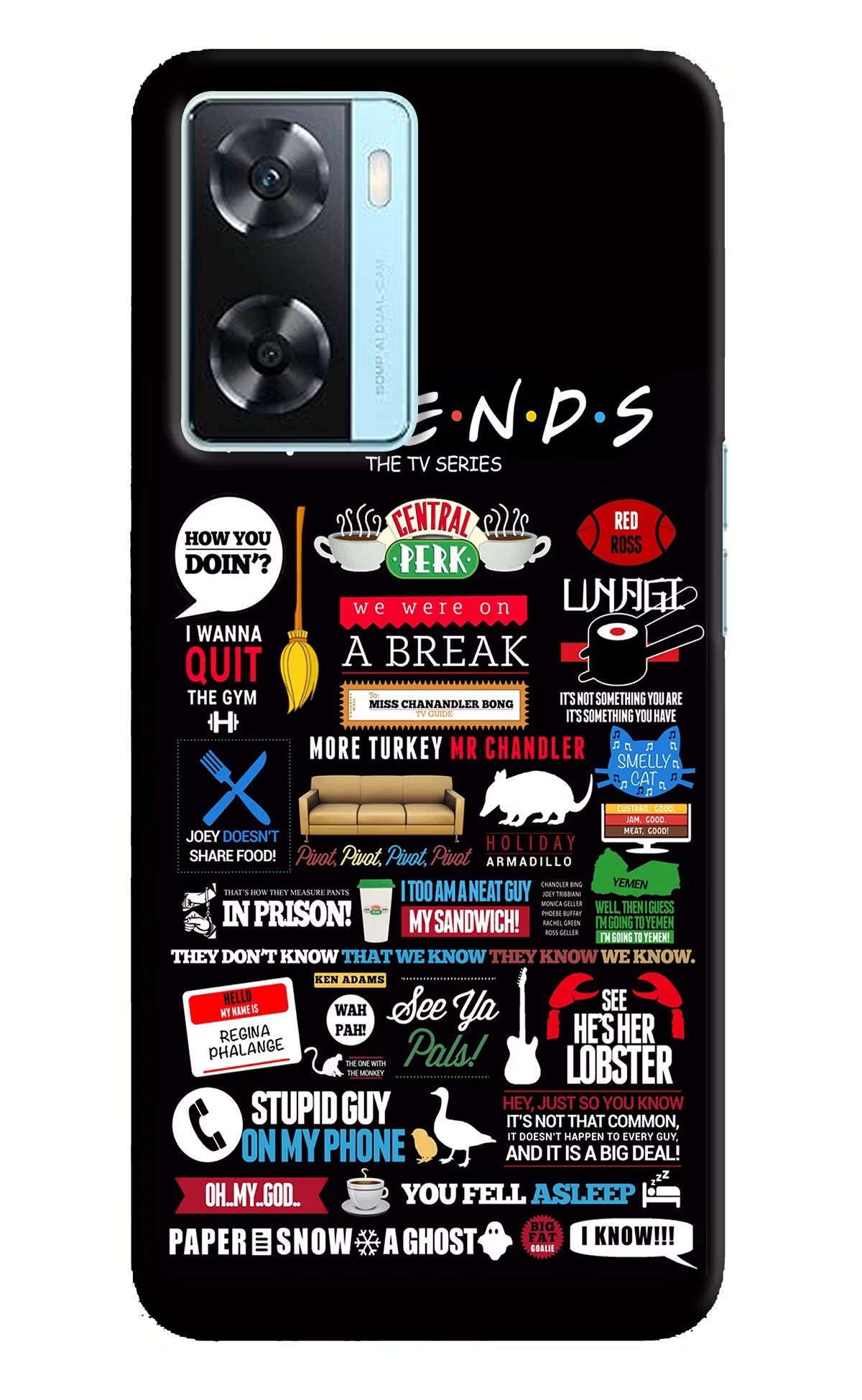 FRIENDS Case for Oppo A77 2022