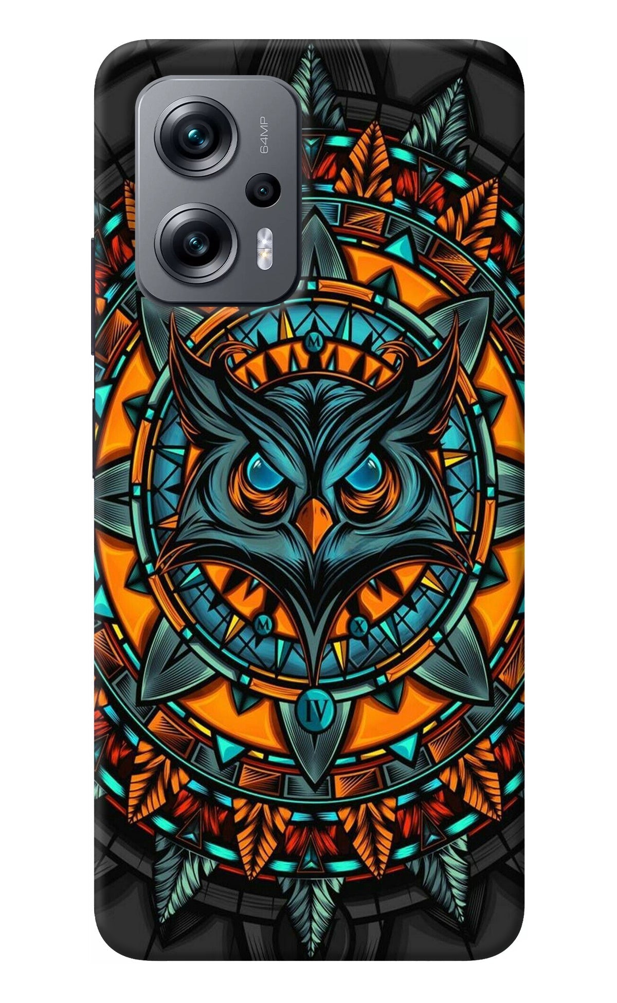 Angry Owl Art Case for Redmi K50i