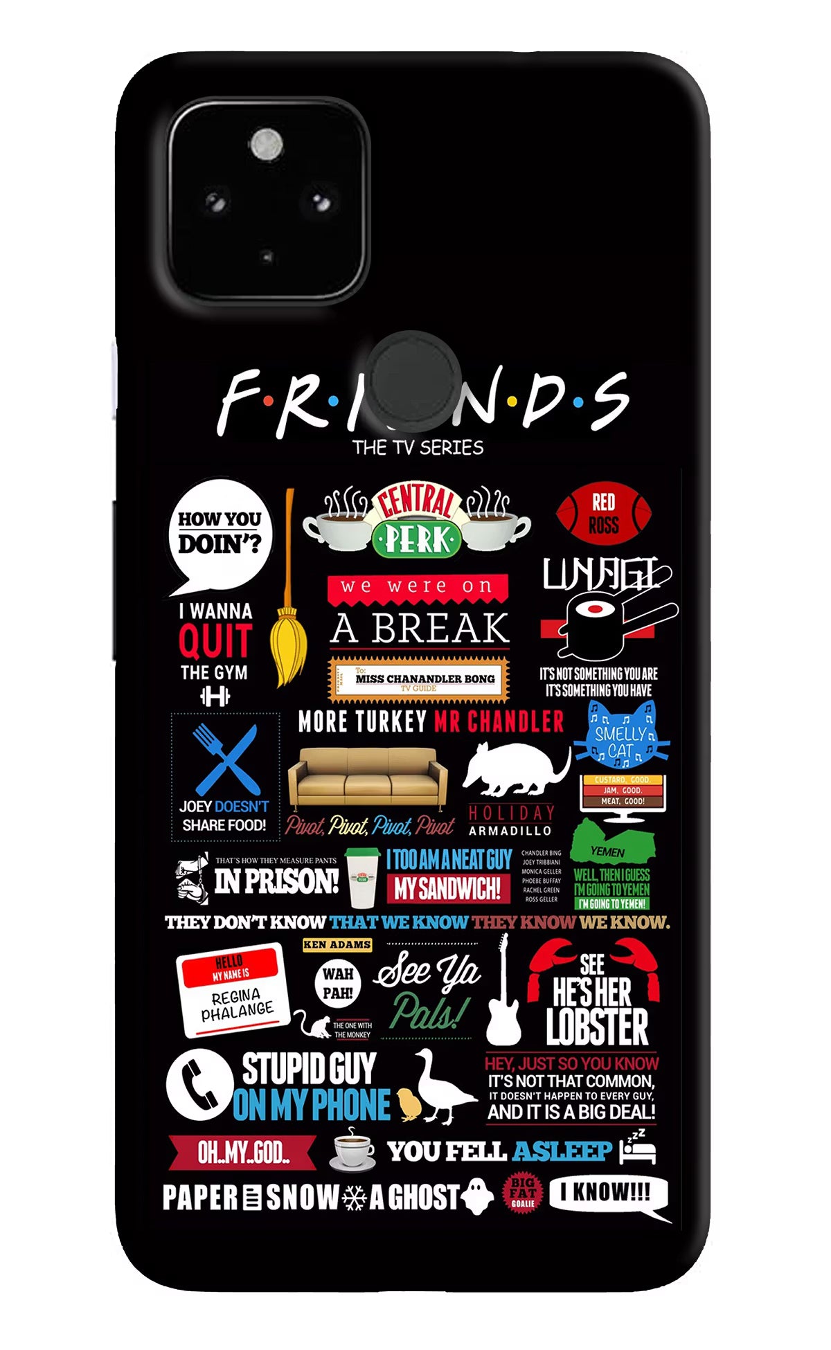 FRIENDS Case for Google Pixel 4A by Casekaro