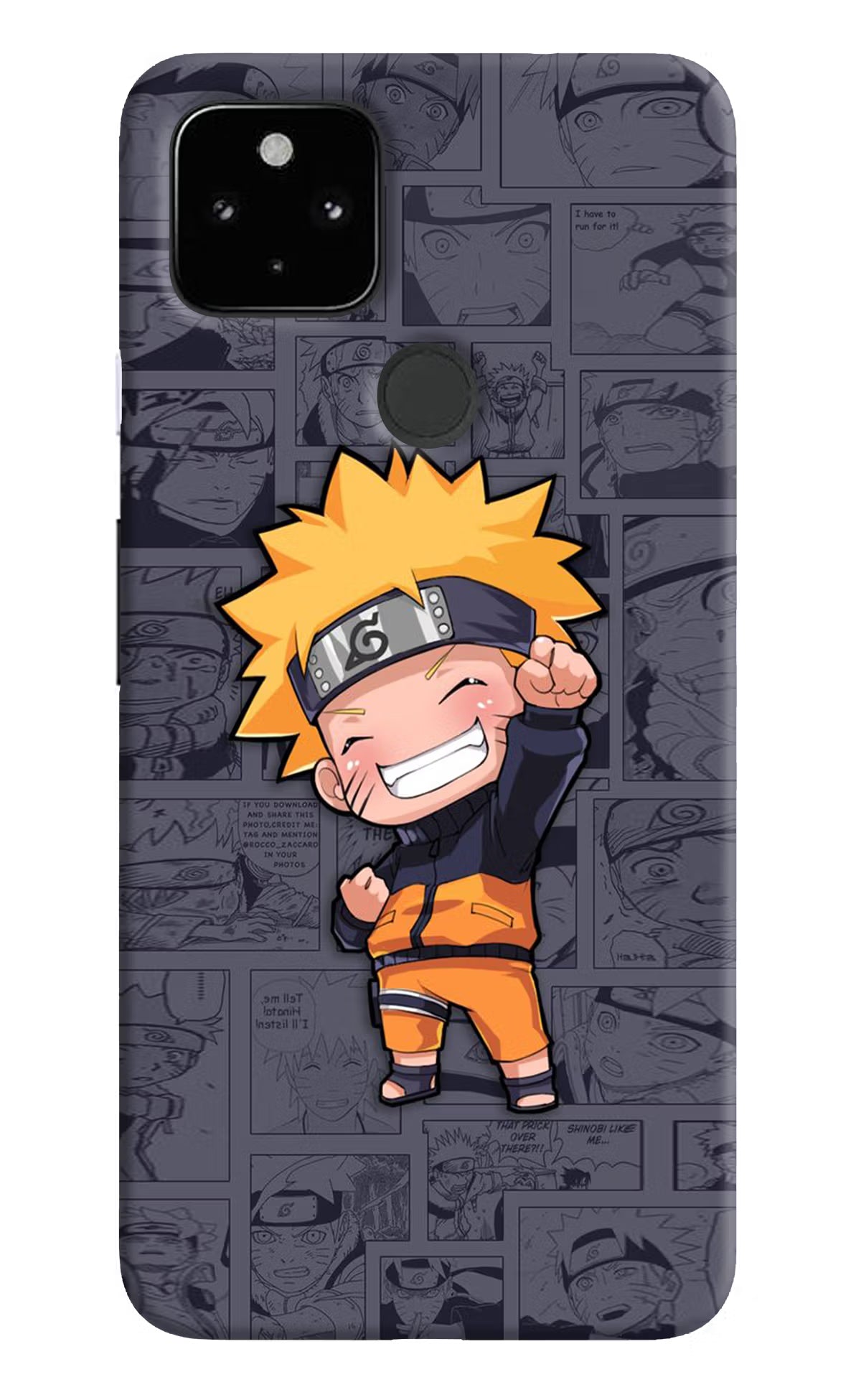 Chota Naruto Case for Google Pixel 4A by Casekaro