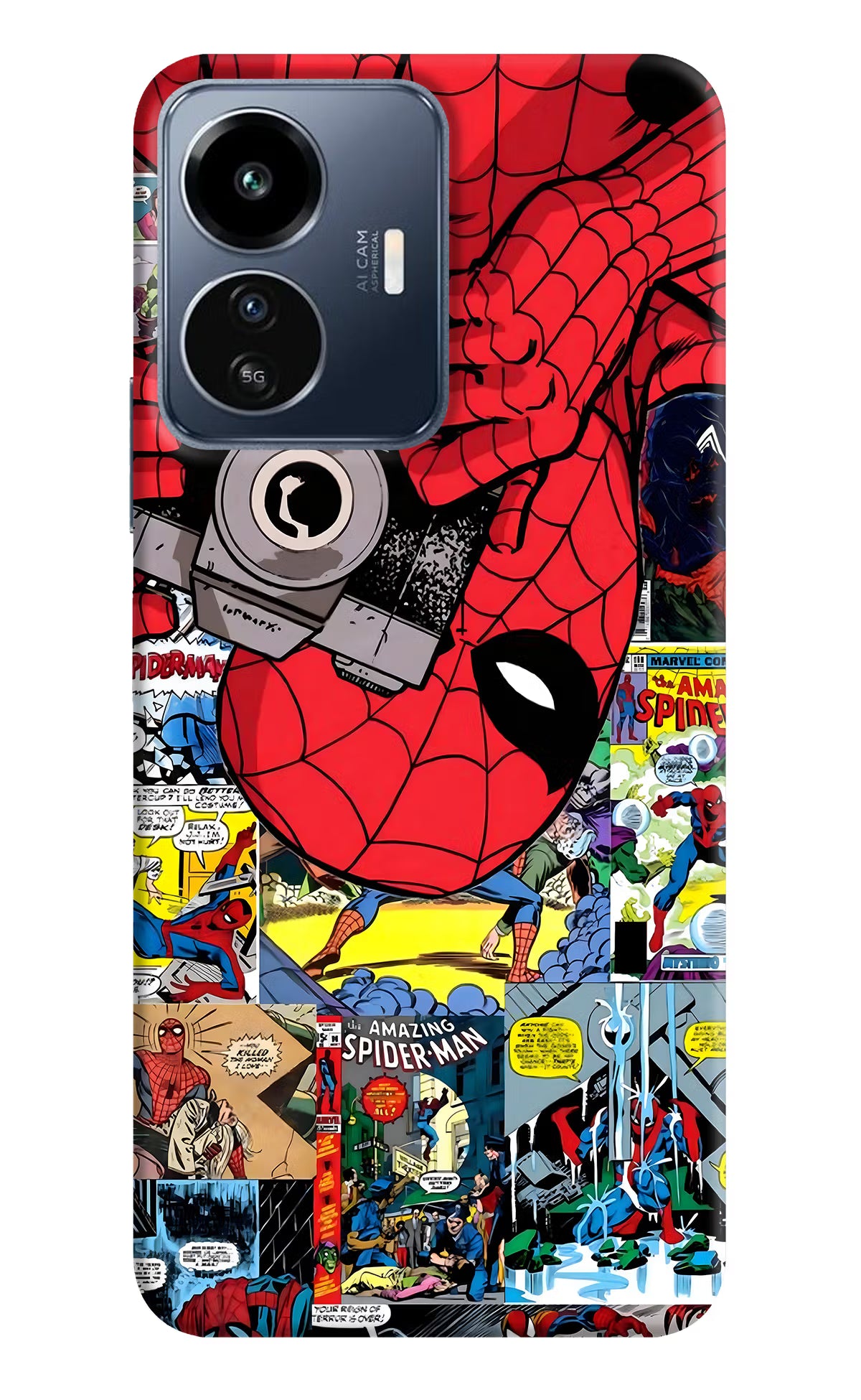 Spider Man Case for IQOO Z6 Lite 5G