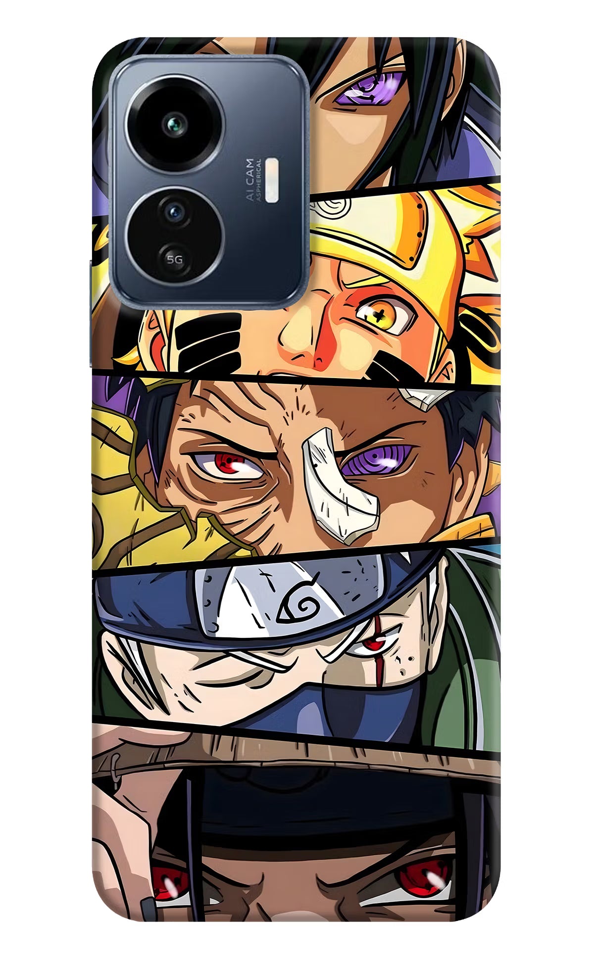 Naruto Character Case for IQOO Z6 Lite 5G