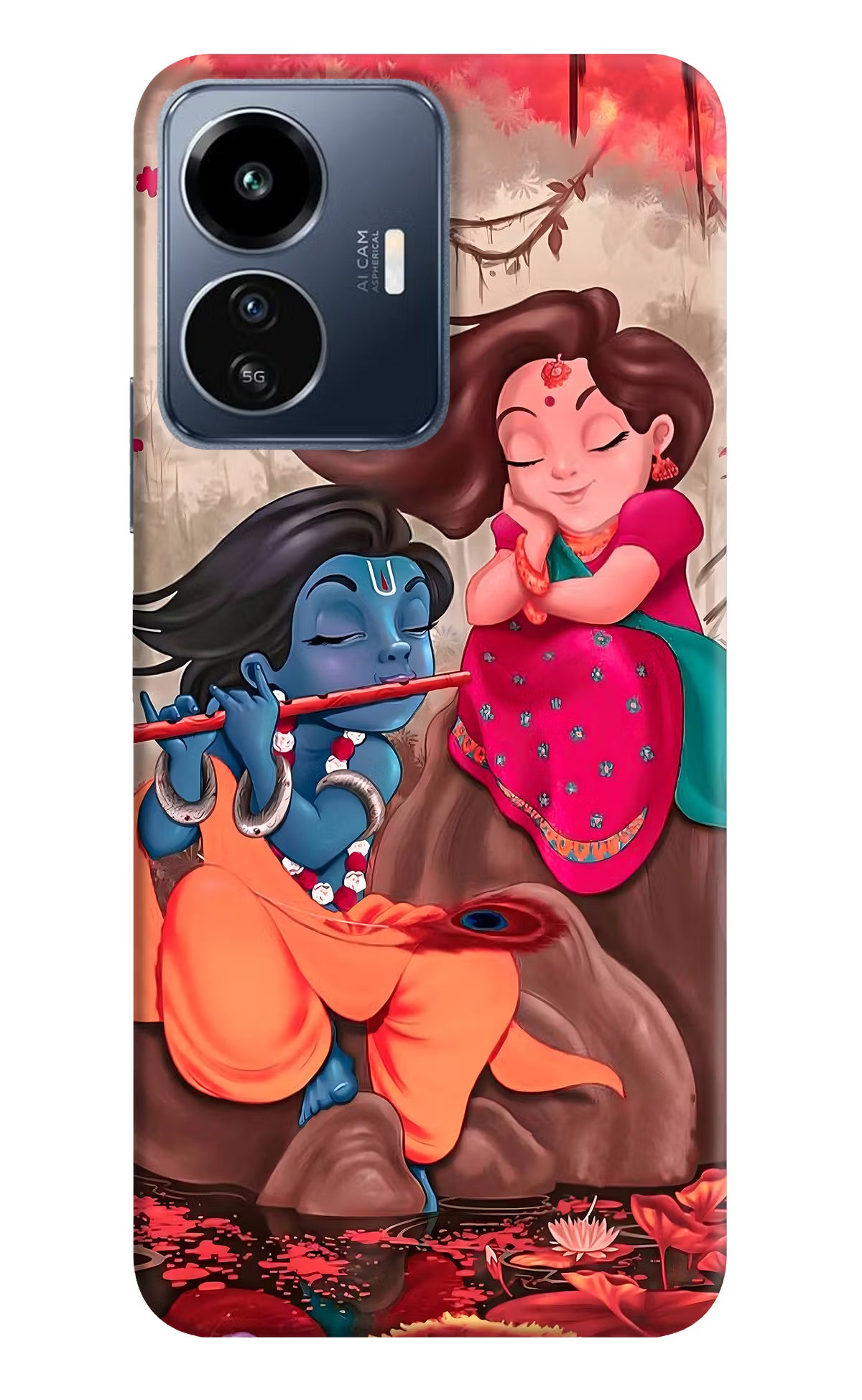 Radhe Krishna Case for IQOO Z6 Lite 5G