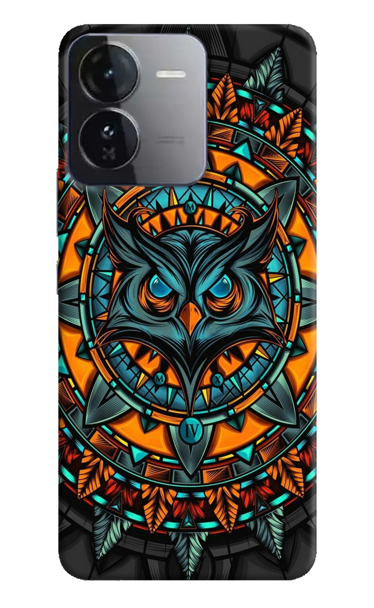 Angry Owl Art Case for iQOO Z9 5G