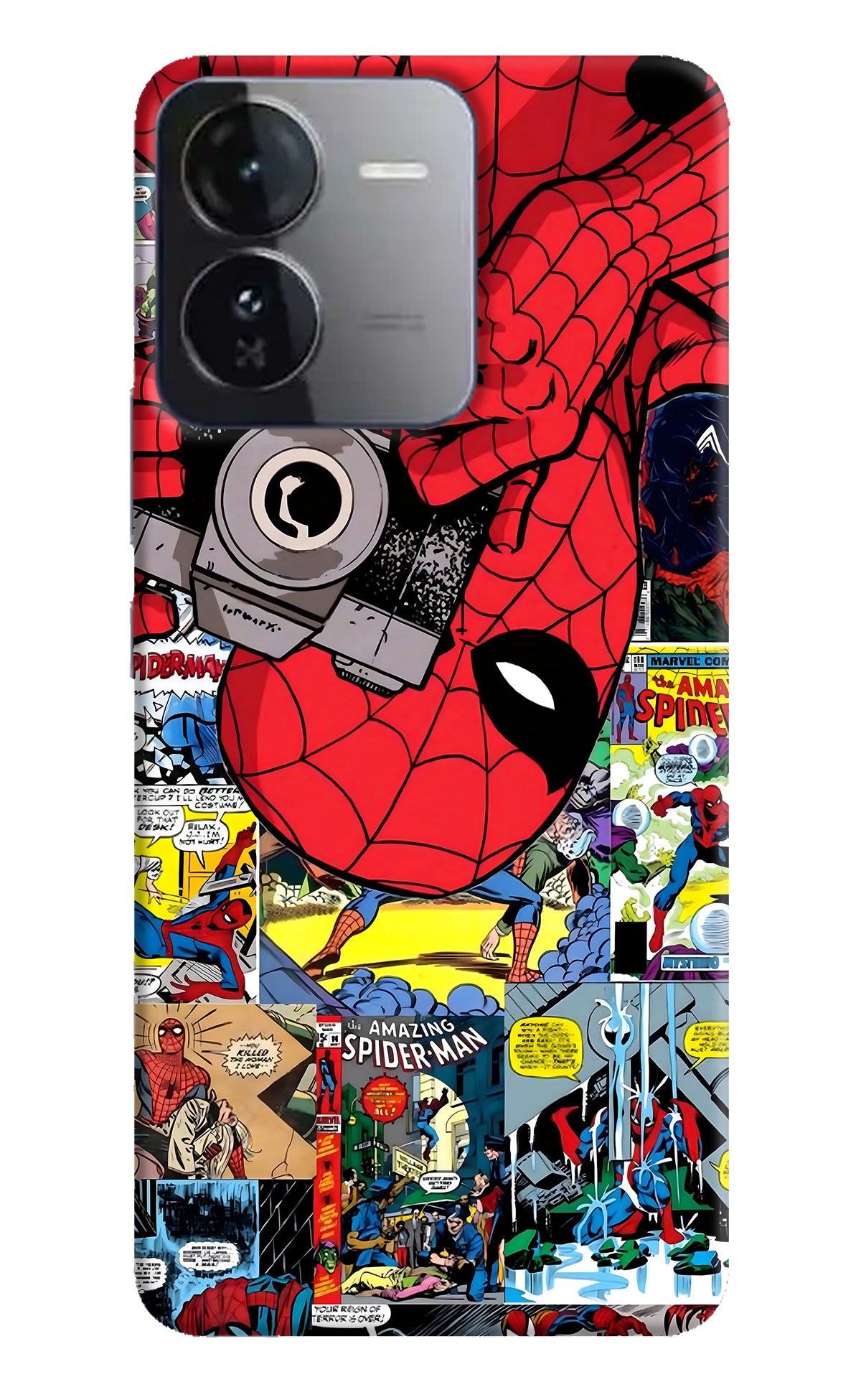 Spider Man Case for iQOO Z9 5G