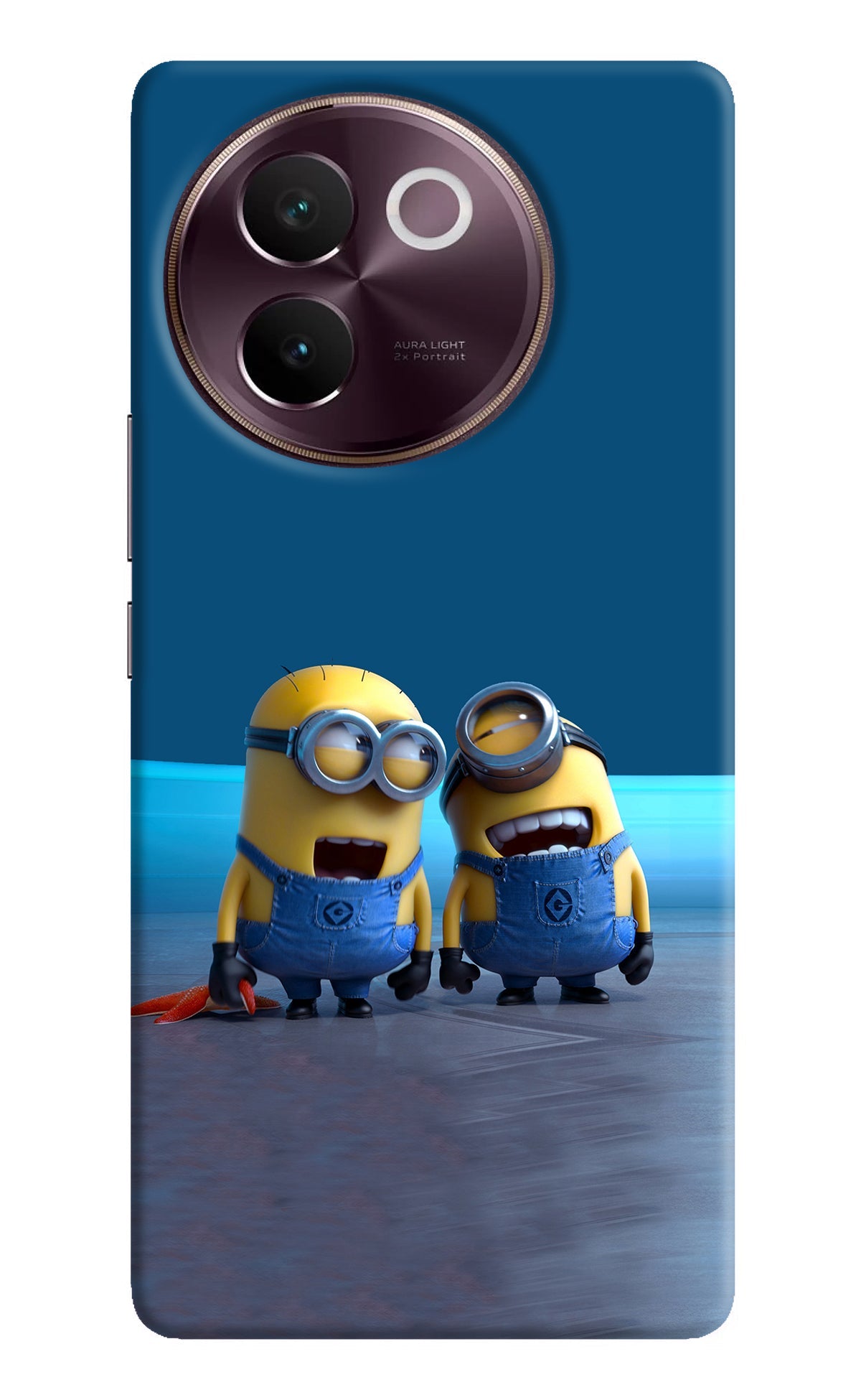 Minion Laughing Vivo V30e Back Cover