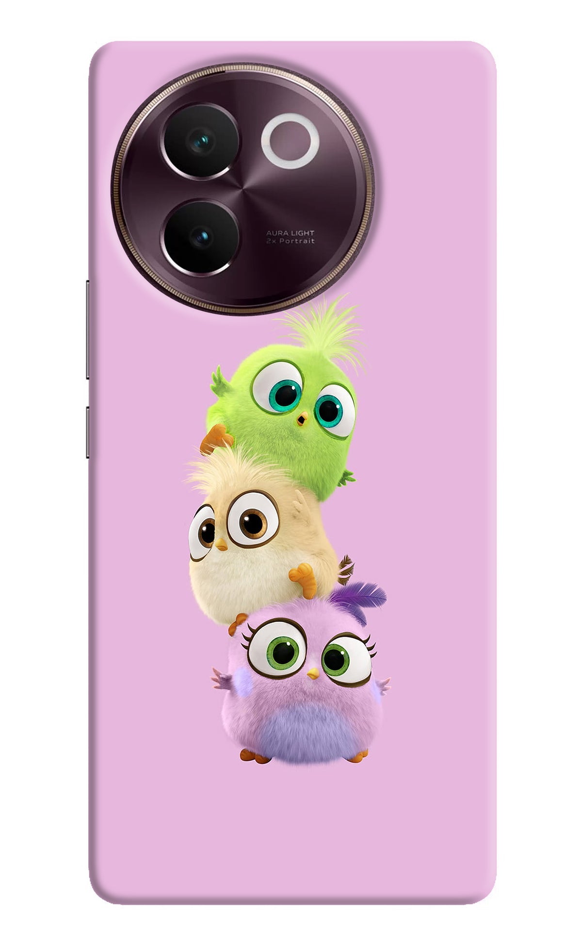 Cute Little Birds Vivo V30e Back Cover