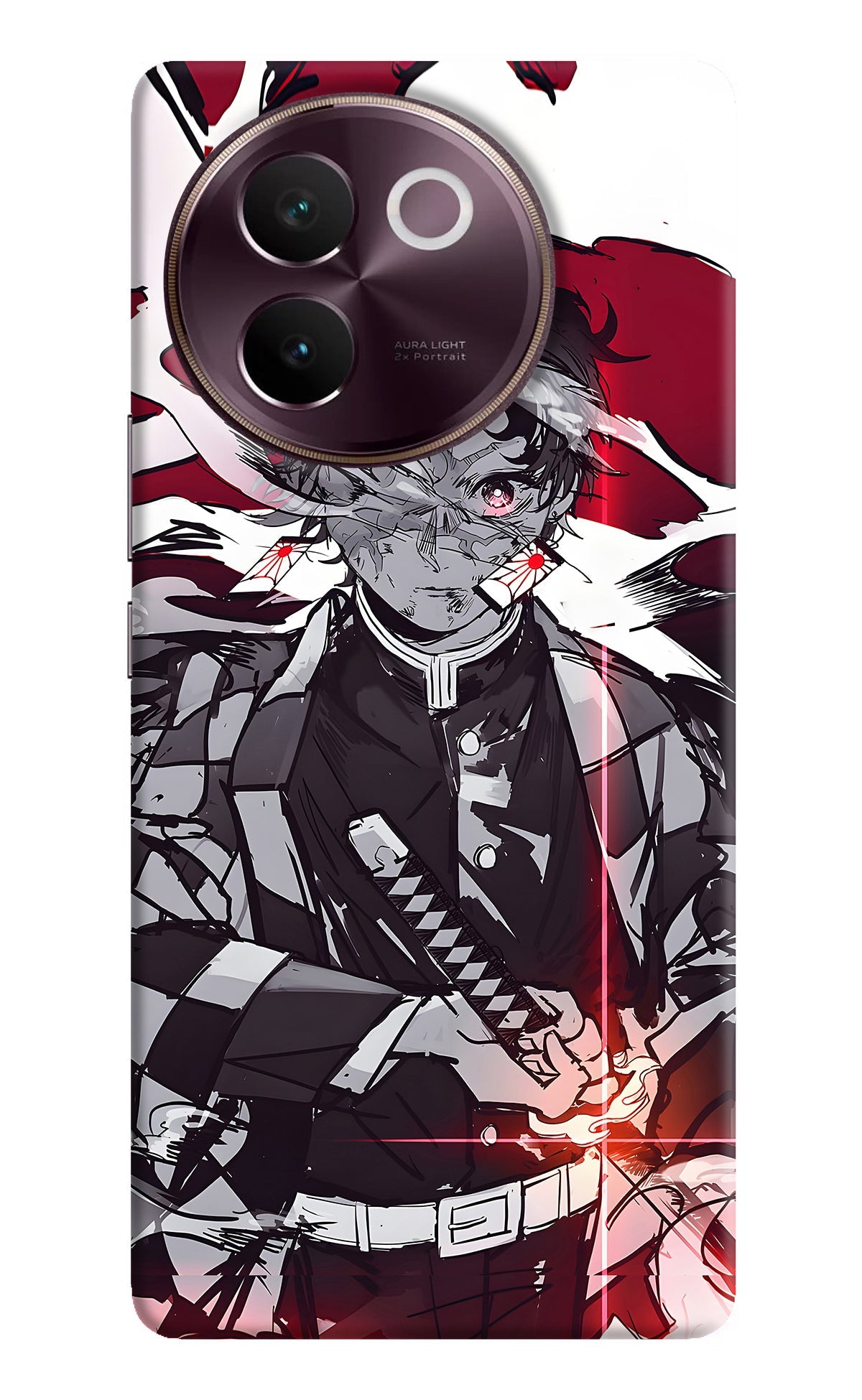 Demon Slayer Vivo V30e Back Cover