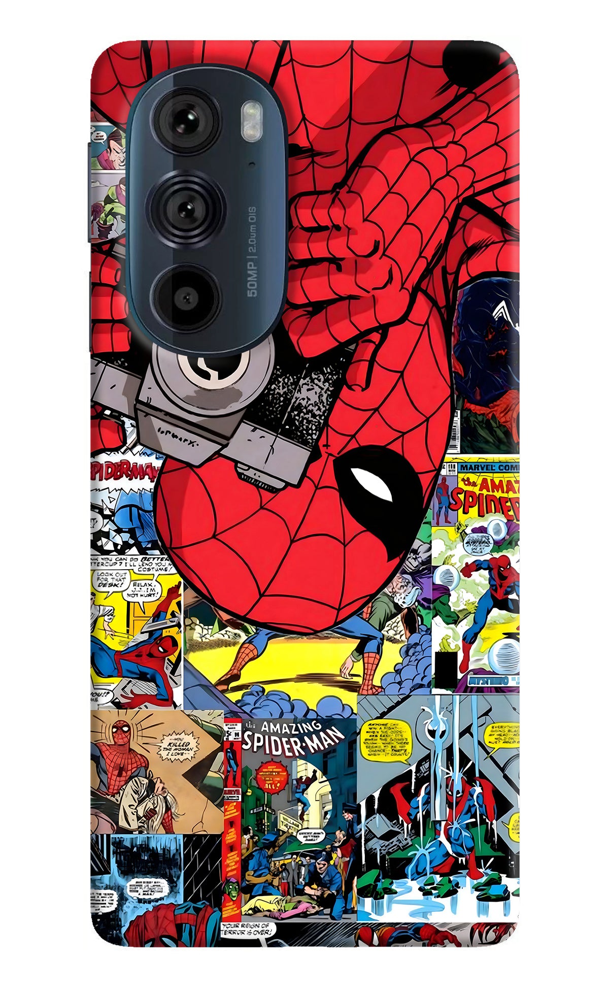 Spider Man Case for Moto Edge 30 Pro