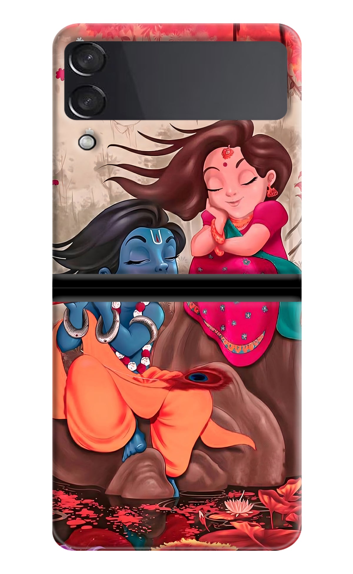 Radhe Krishna Case for Samsung Galaxy Z Flip3