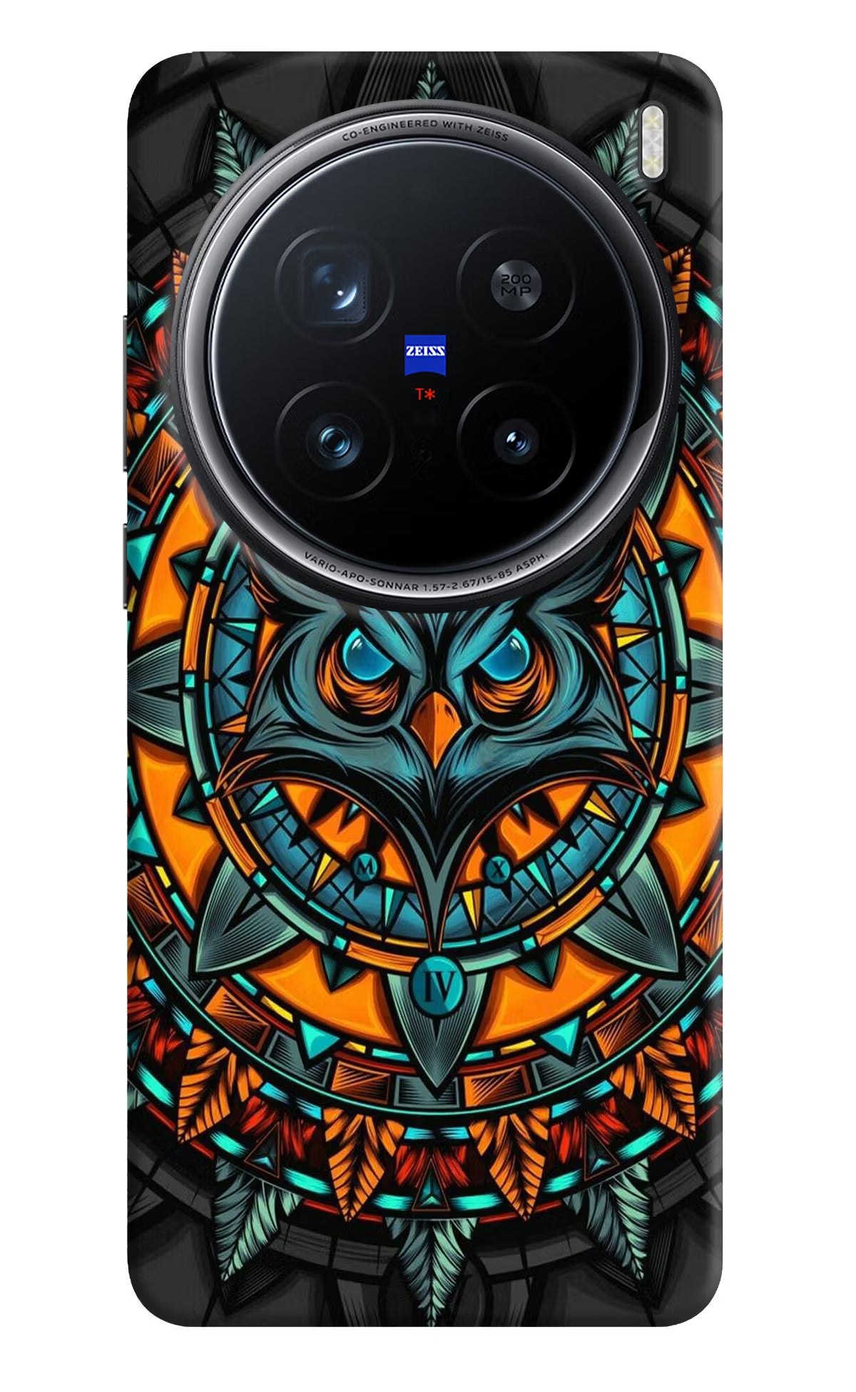 Angry Owl Art Case for Vivo X200 Pro 5G by Casekaro