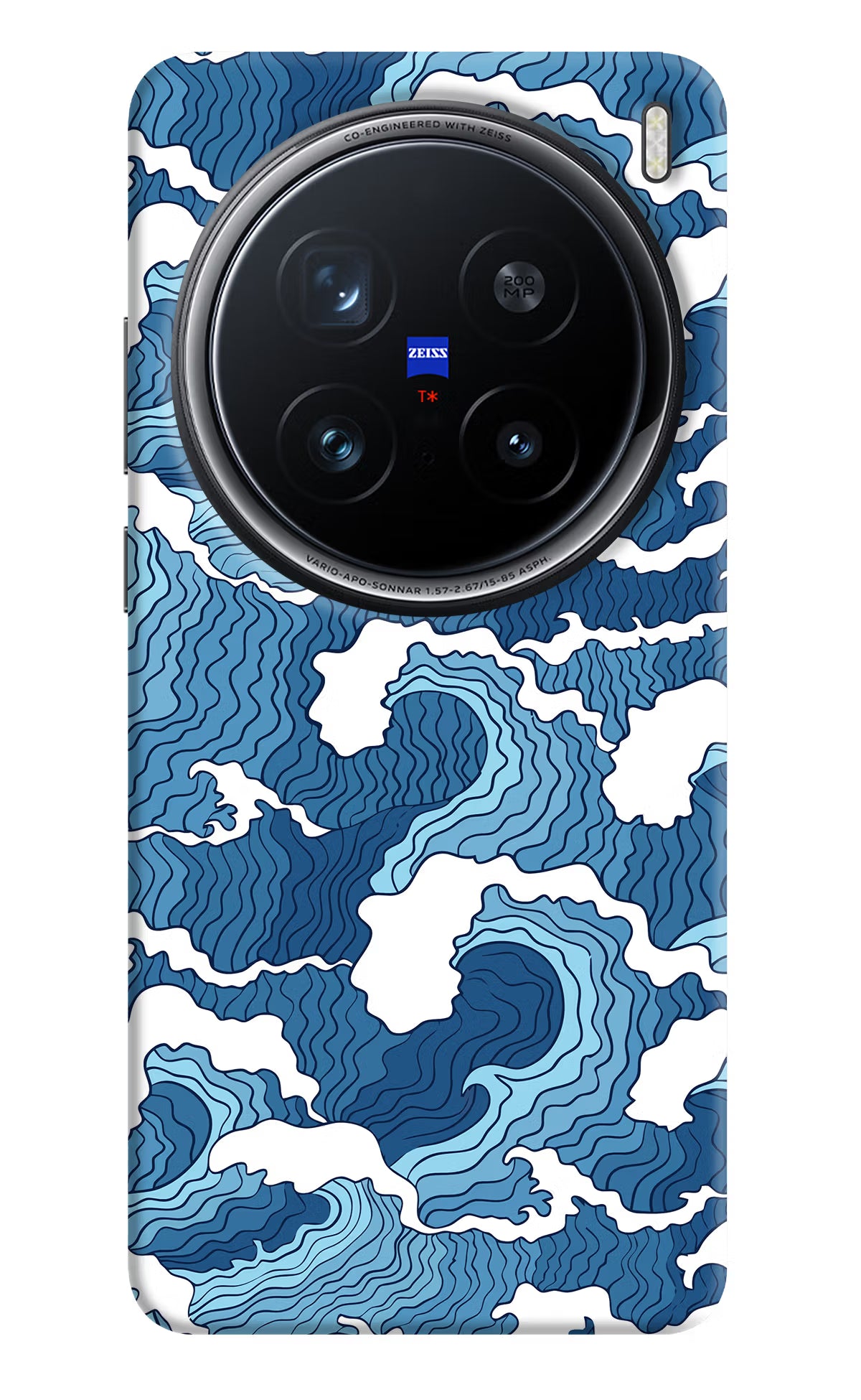 Blue Waves Case for Vivo X200 Pro 5G by Casekaro