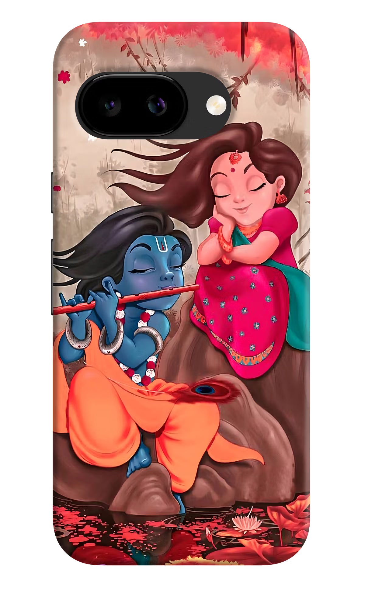 Radhe Krishna Case for Google Pixel 9A