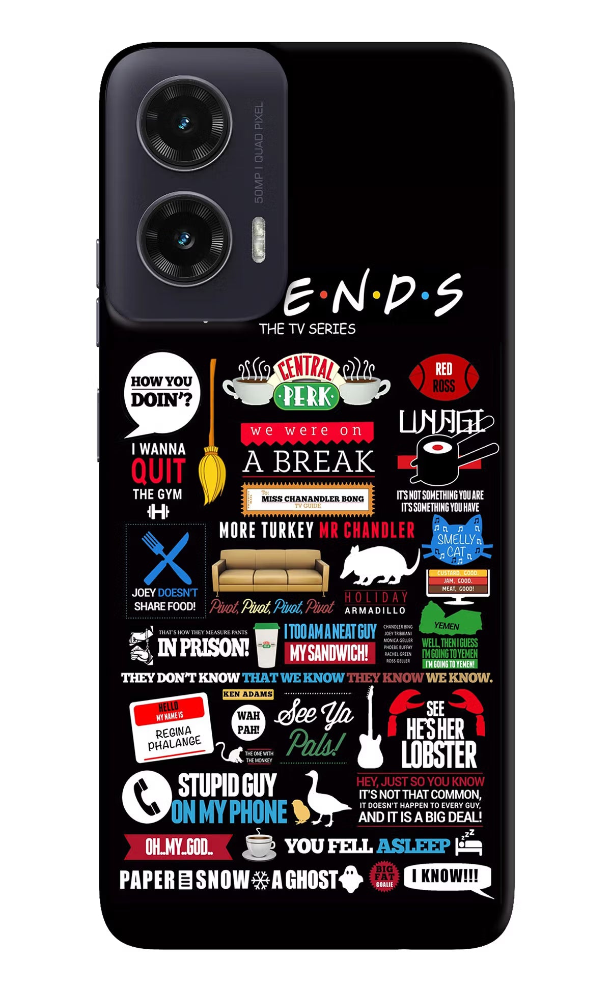 FRIENDS Case for Moto G35 5G by Casekaro