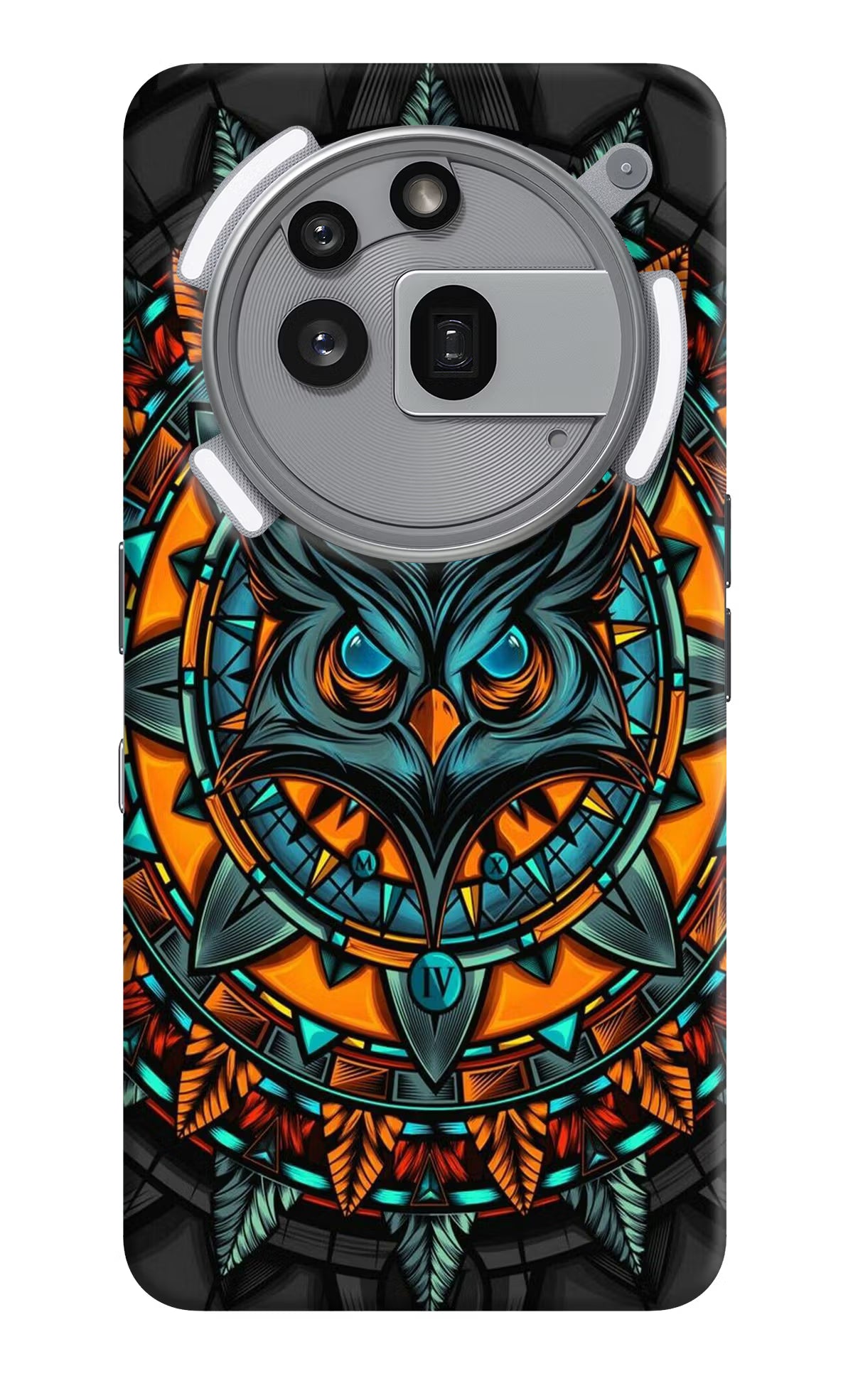 Angry Owl Art Case for Nothing Phone 3a Pro