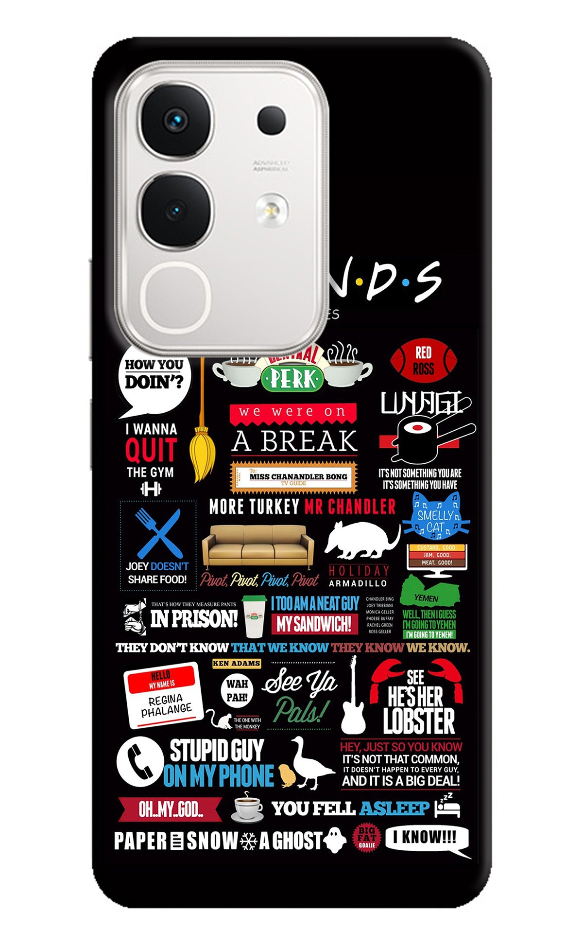 FRIENDS Case for iQOO Z10x 5G