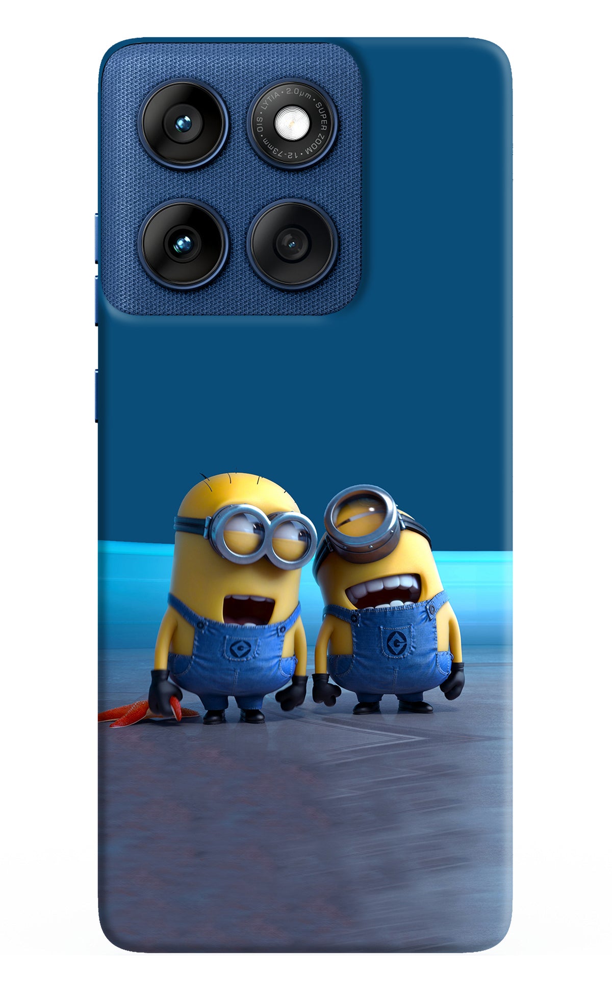 Minion Laughing Case for Moto Edge 60
