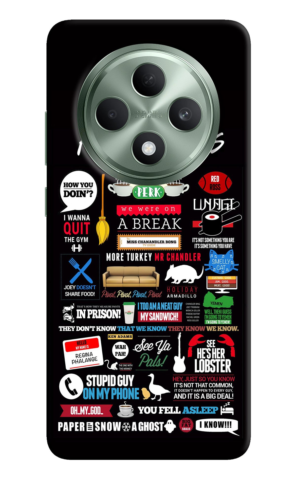 FRIENDS Case for Oppo F27 5G