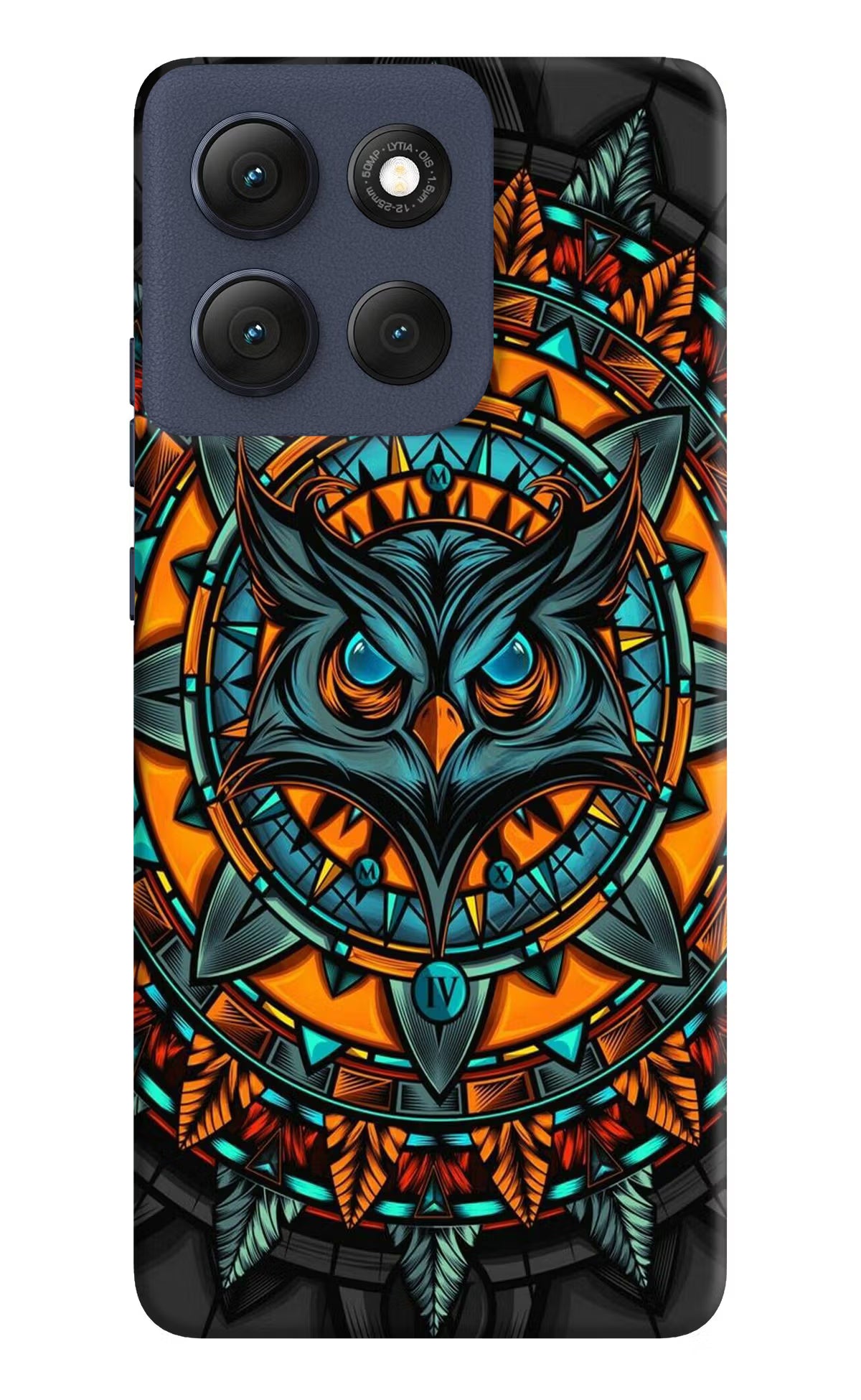 Angry Owl Art Case for Moto G86 Power by Casekaro