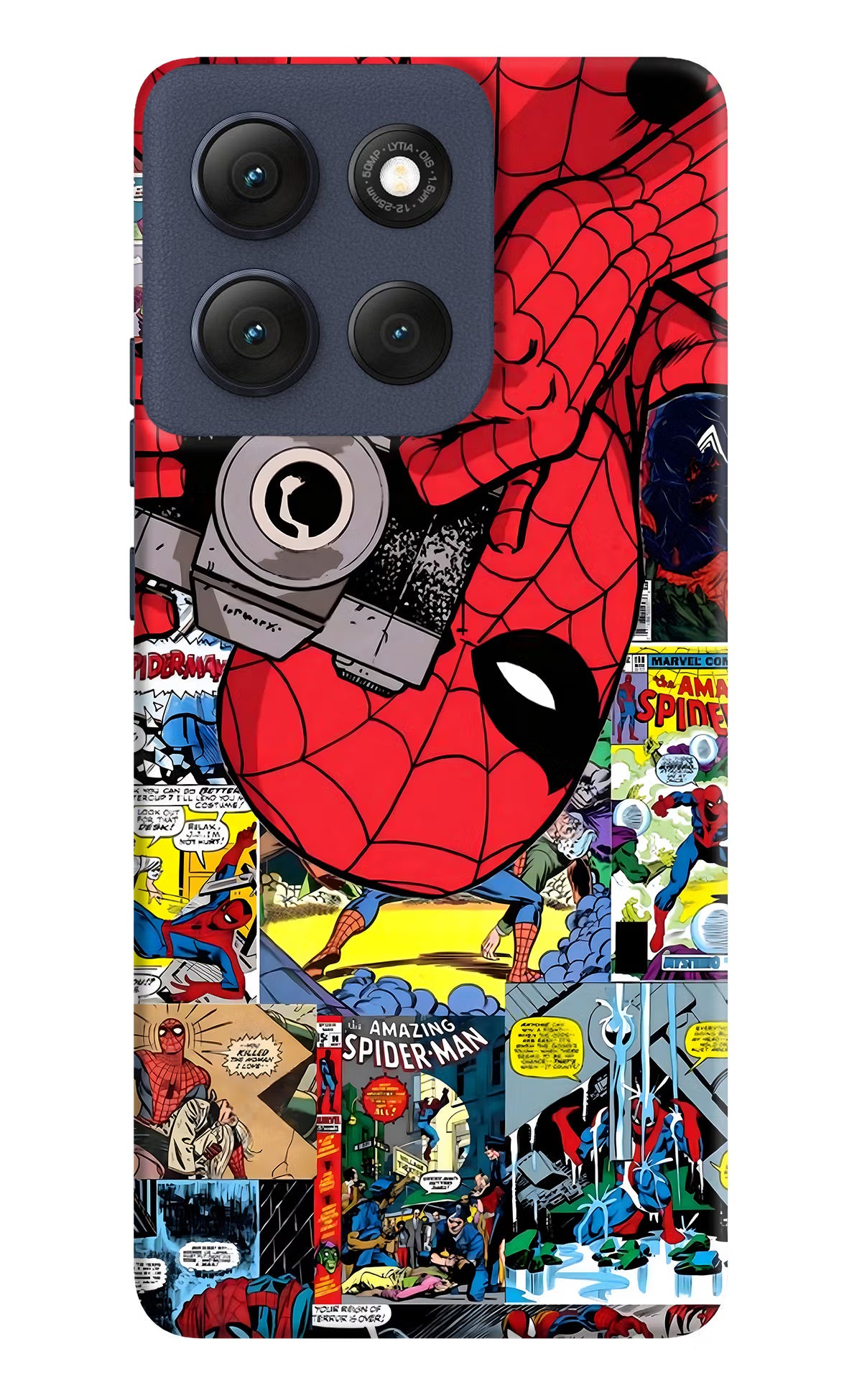 Spider Man Case for Moto G86 Power by Casekaro