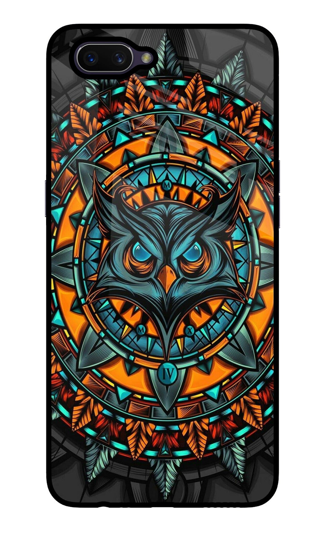 Angry Owl Art Case for Oppo A3S
