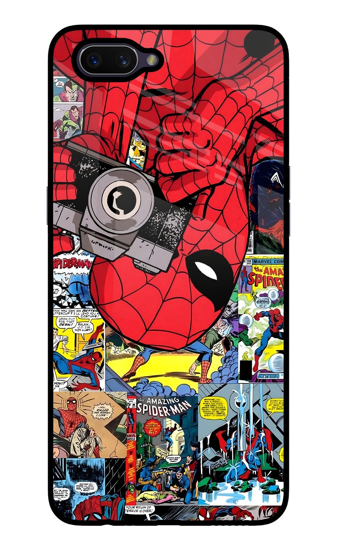Spider Man Case for Oppo A3S