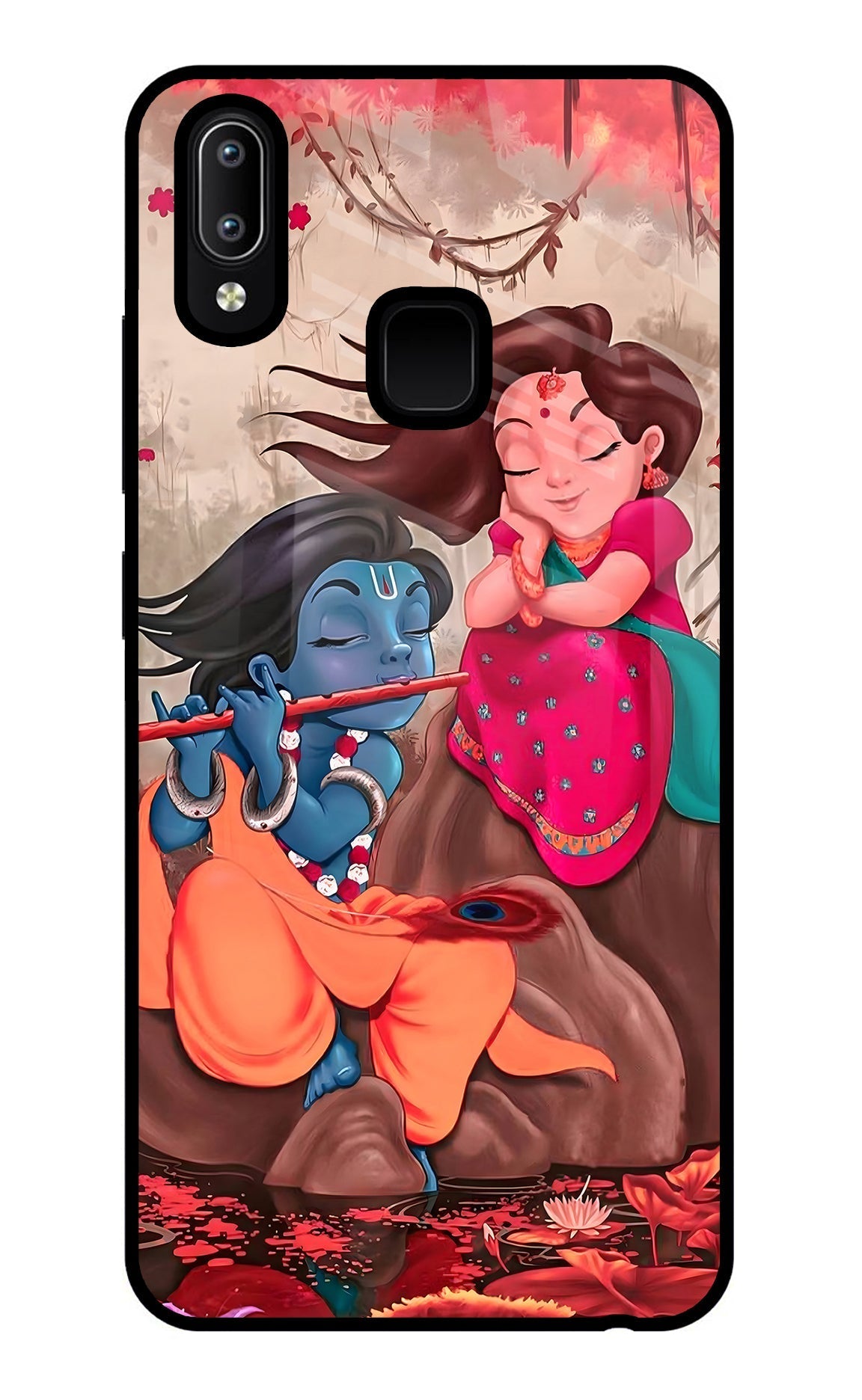 Radhe Krishna Case for Vivo Y91/Y93/Y95