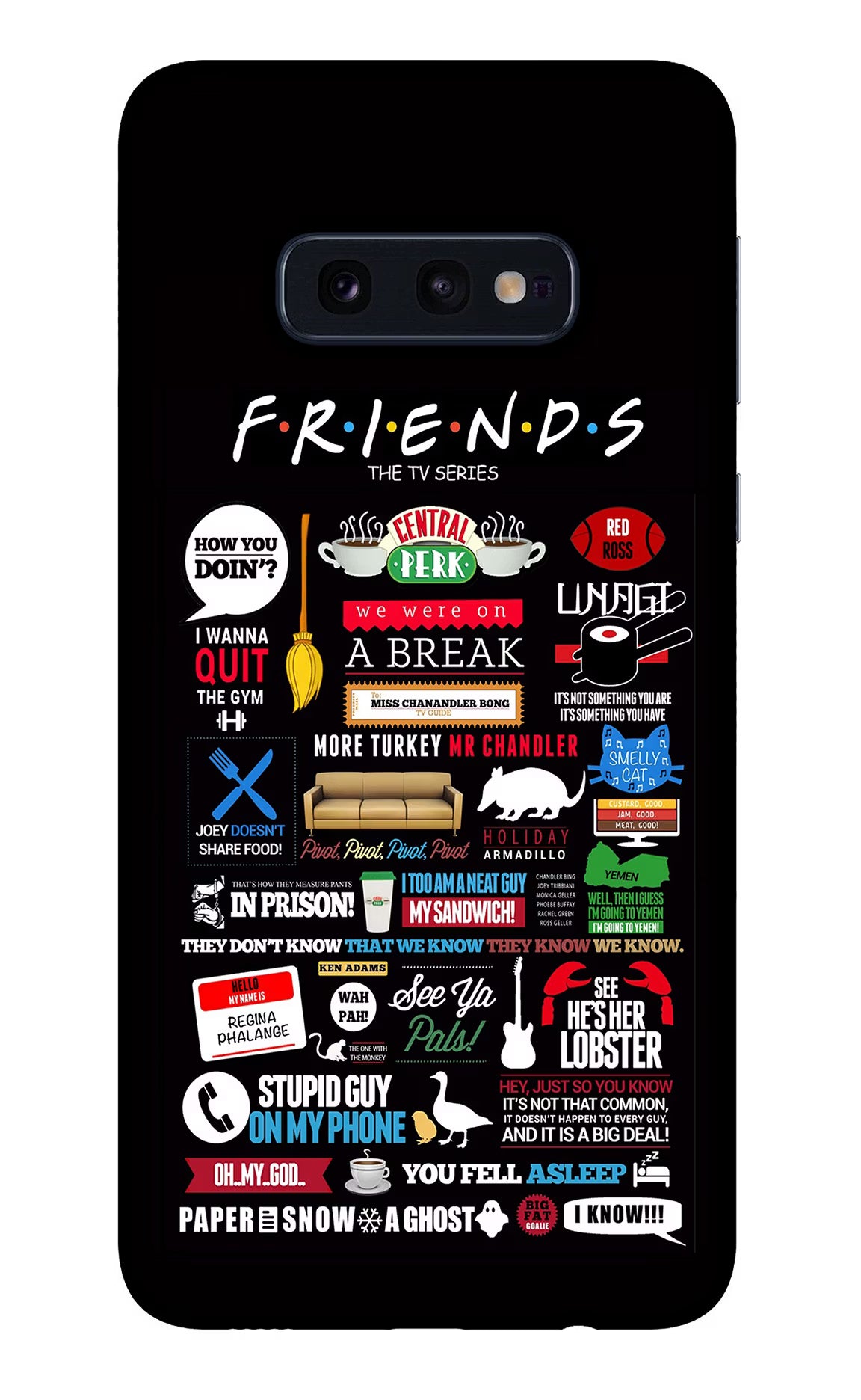 FRIENDS Case for Samsung S10E by Casekaro