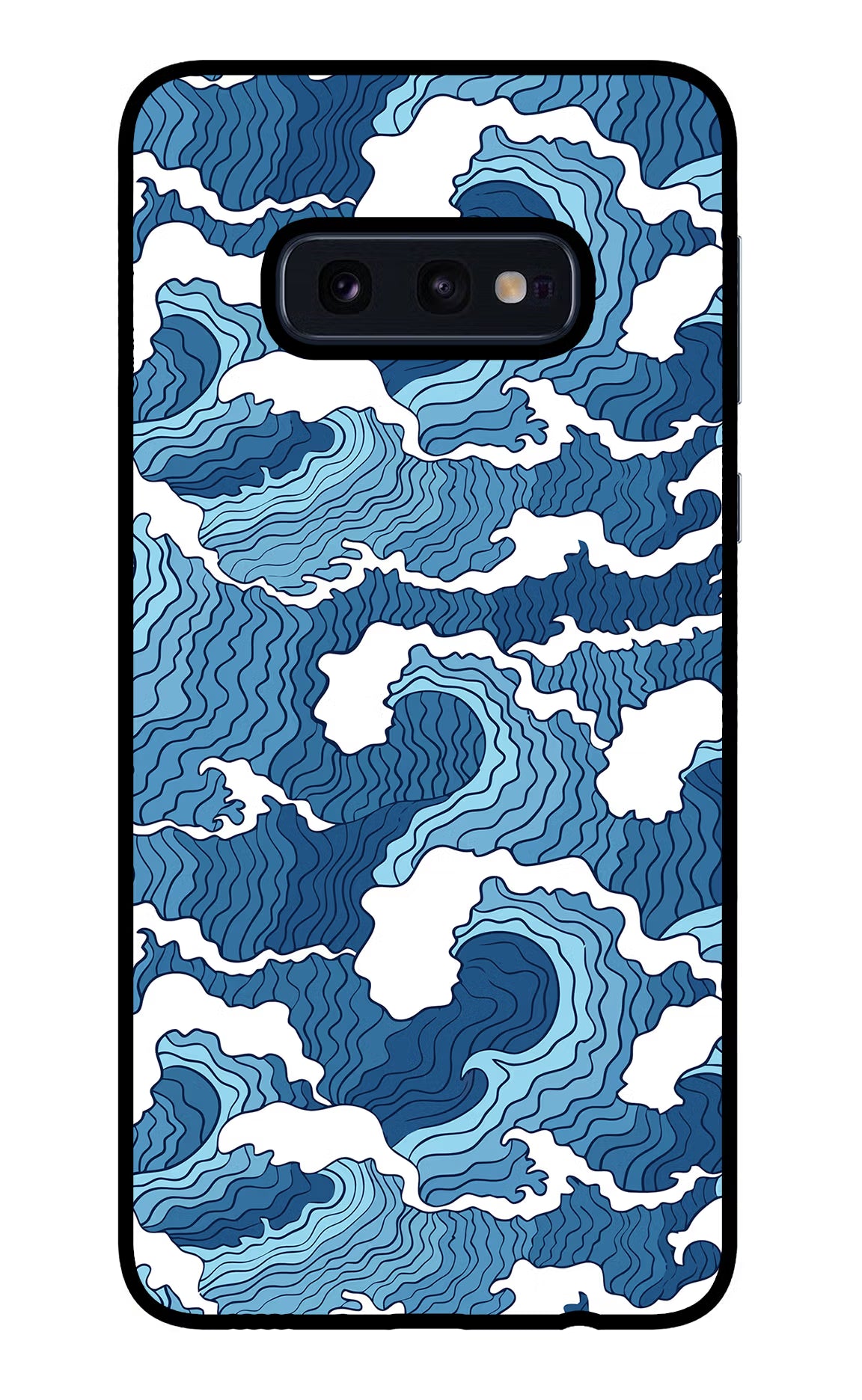 Blue Waves Case for Samsung S10E by Casekaro