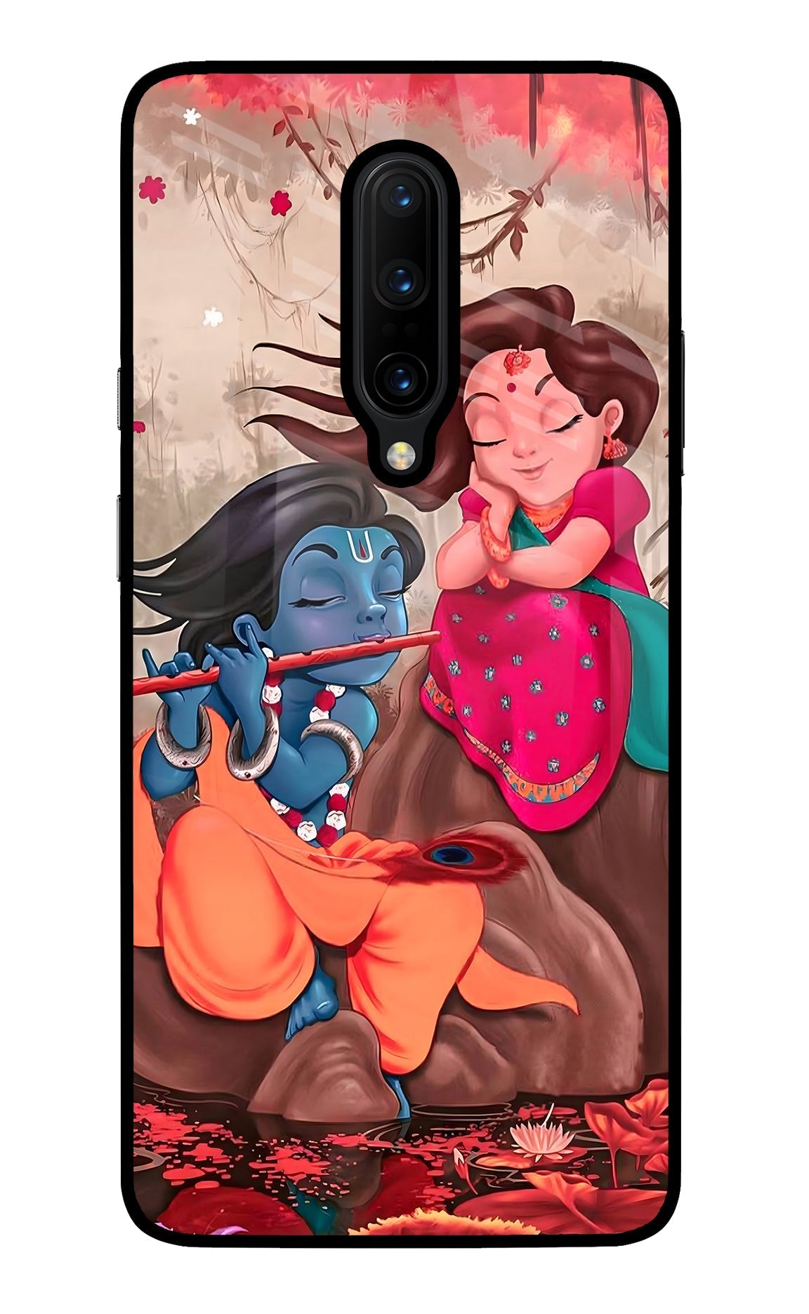 Radhe Krishna Case for Oneplus 7 Pro