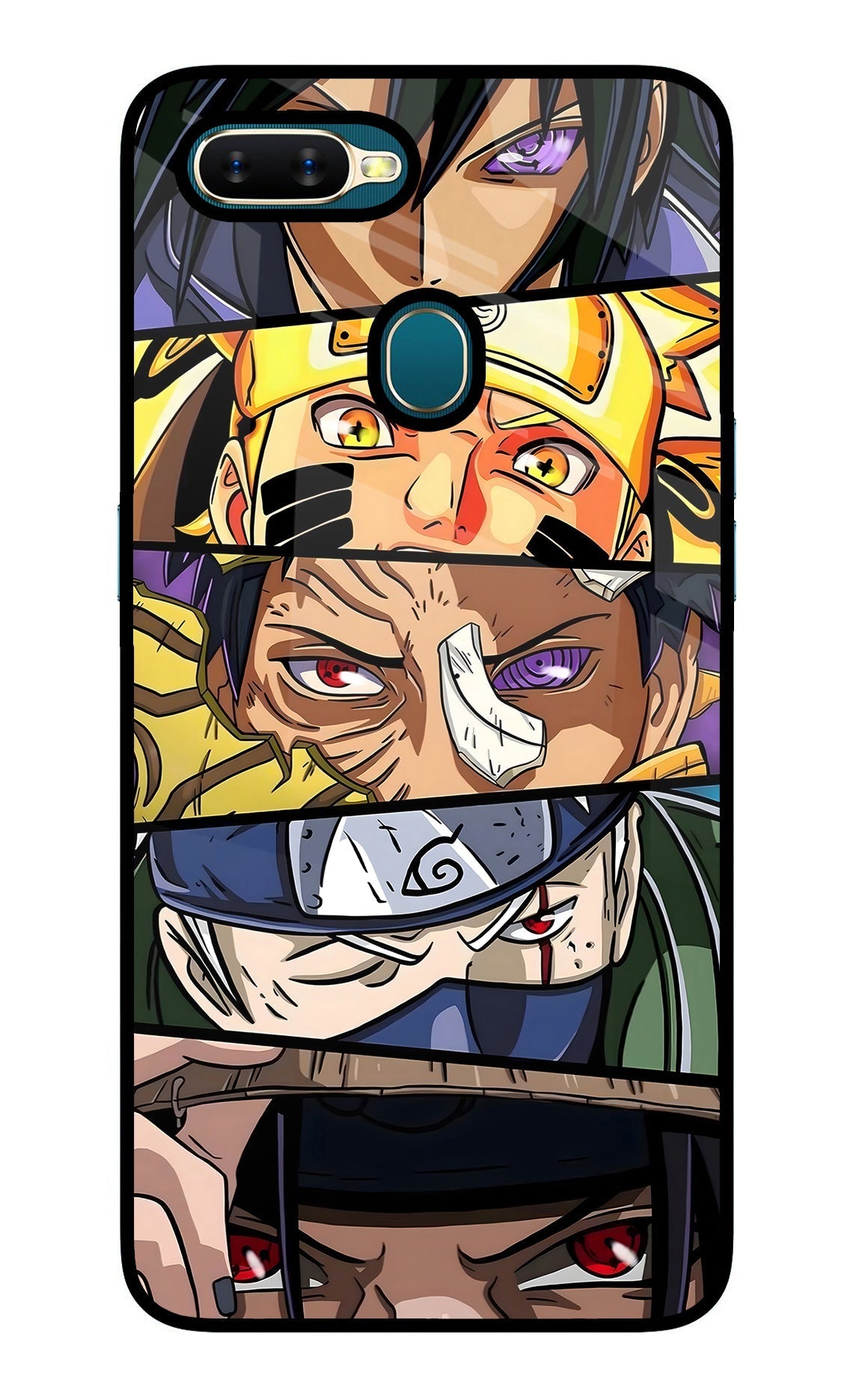 Naruto Character Case for Oppo A7/A5s/A12