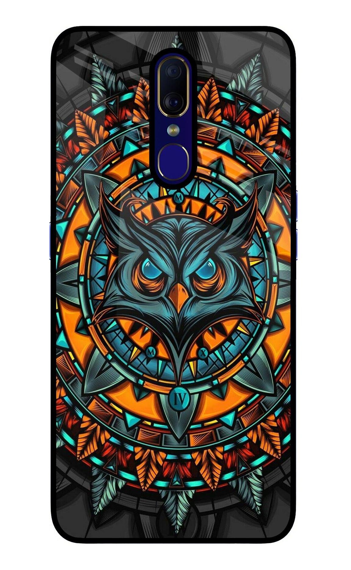 Angry Owl Art Case for Oppo F11
