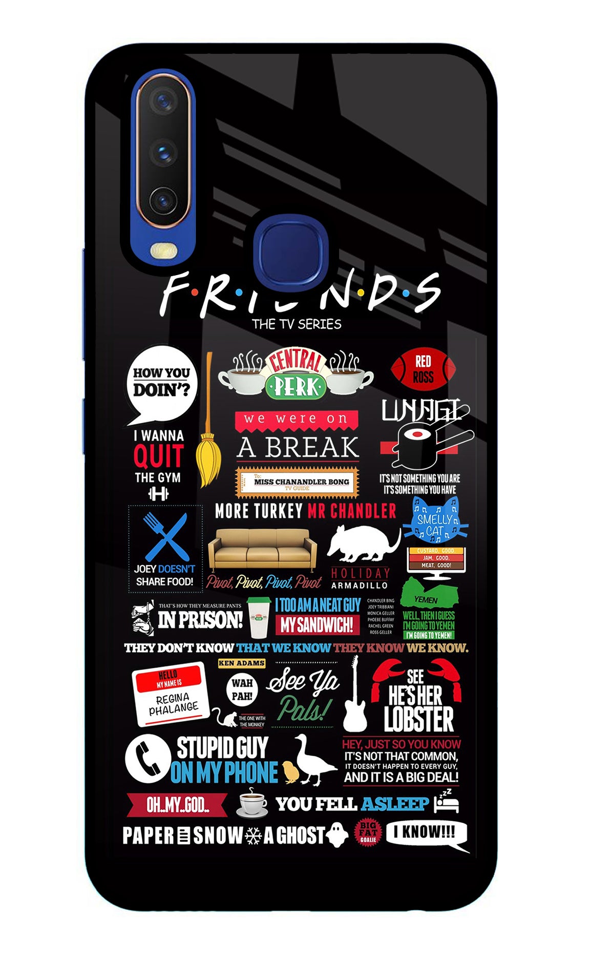 FRIENDS Case for Vivo Y11/Y12/U10