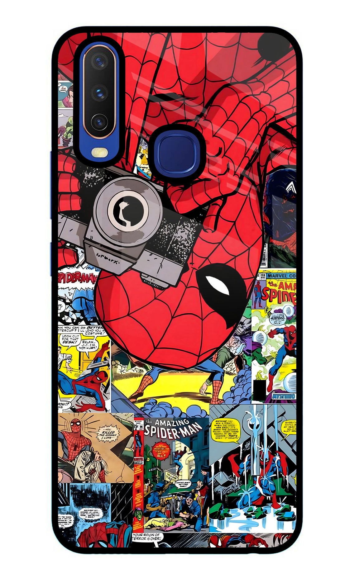 Spider Man Case for Vivo Y11/Y12/U10