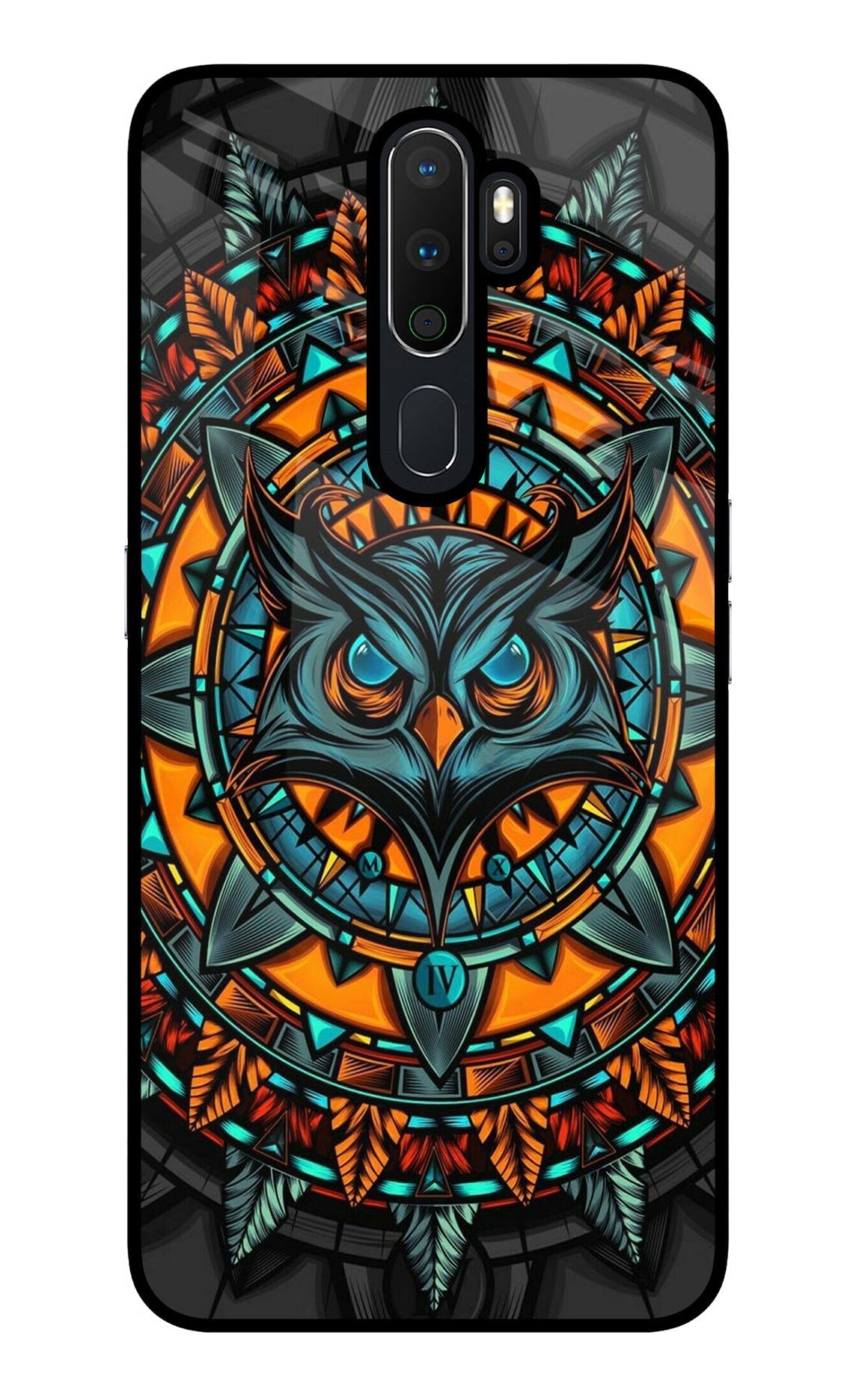 Angry Owl Art Case for Oppo A5 2020/A9 2020
