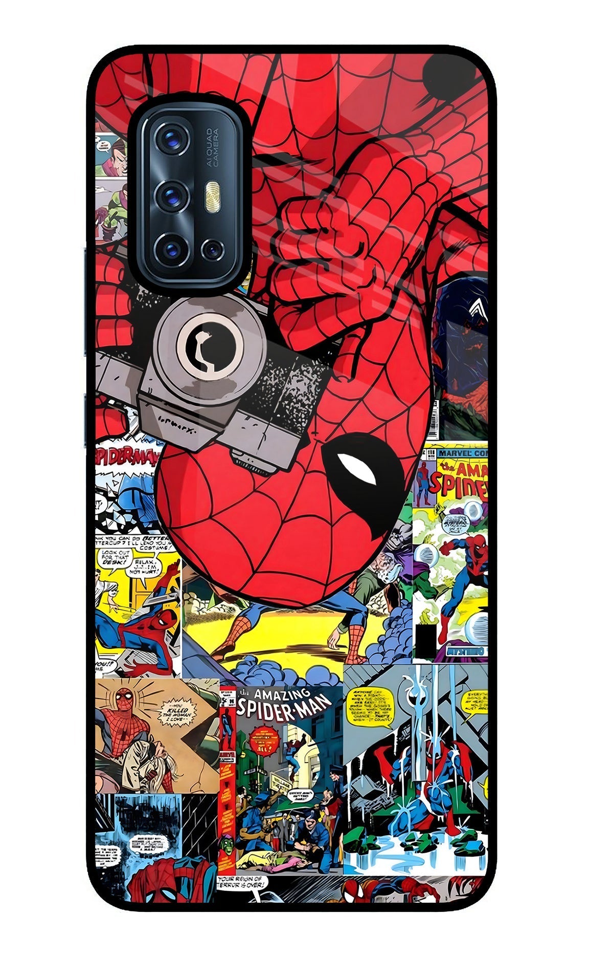 Spider Man Case for Vivo V17