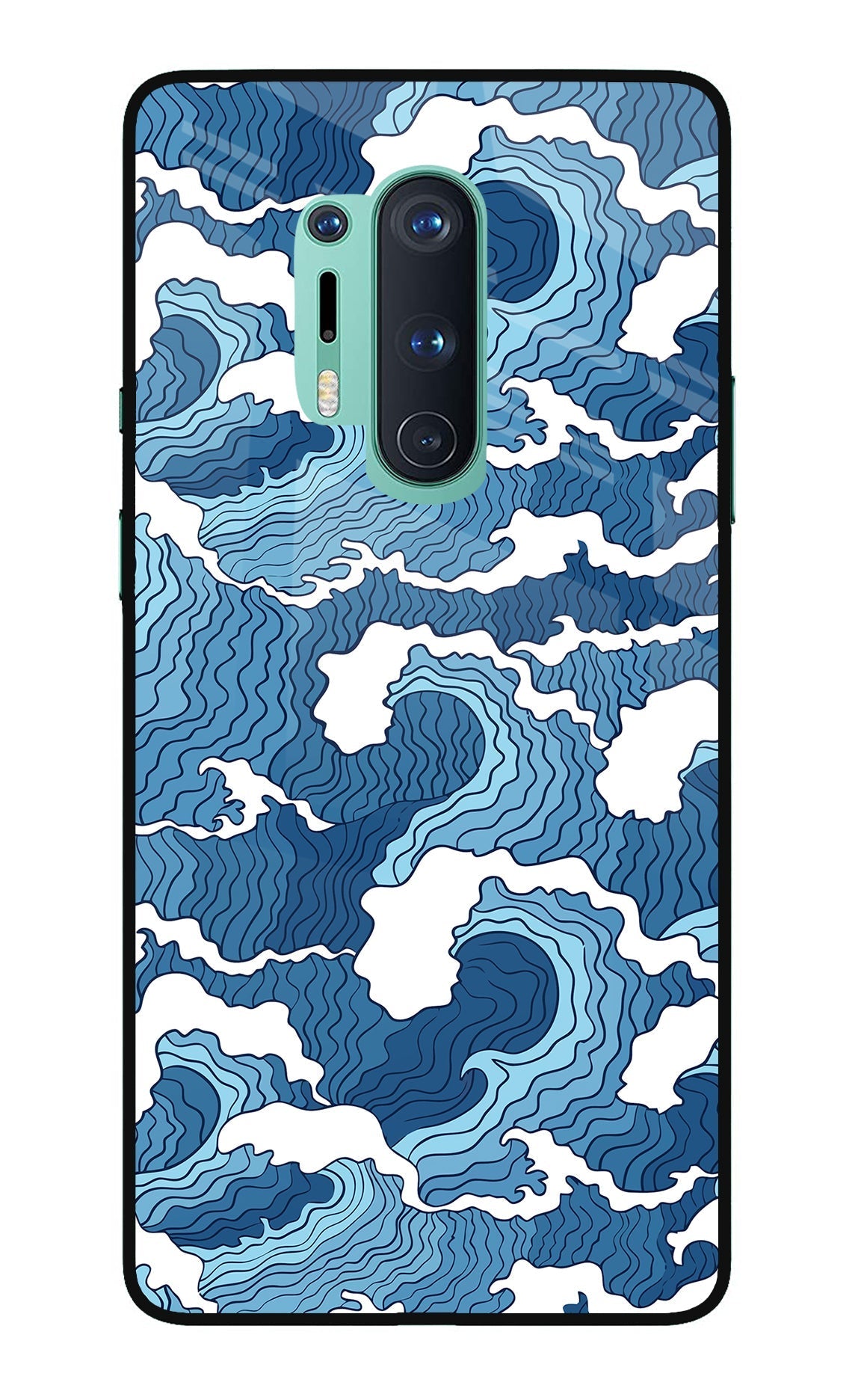 Blue Waves Case for Oneplus 8 Pro