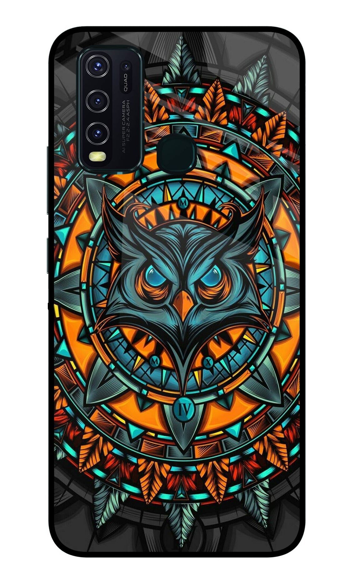 Angry Owl Art Case for Vivo Y30/Y50