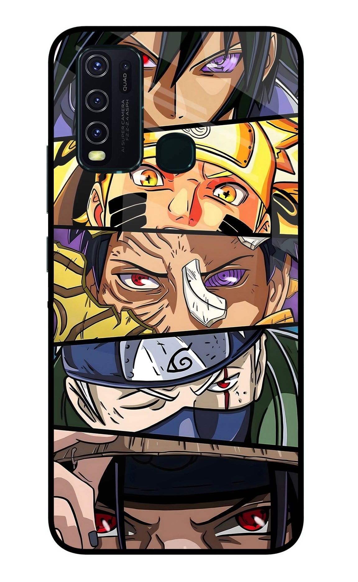 Naruto Character Case for Vivo Y30/Y50