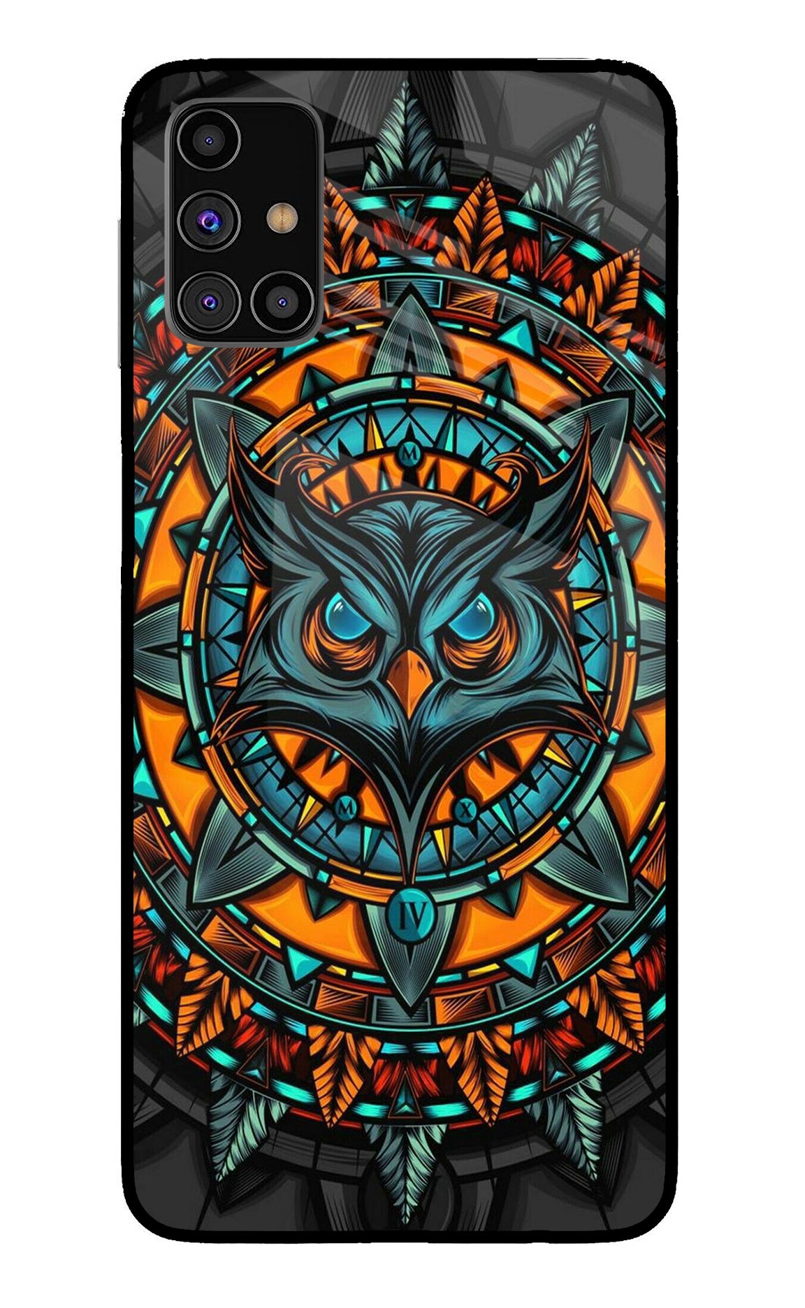 Angry Owl Art Case for Samsung M31s