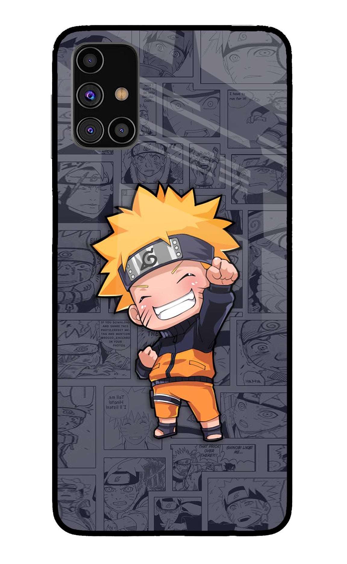 Chota Naruto Case for Samsung M31s