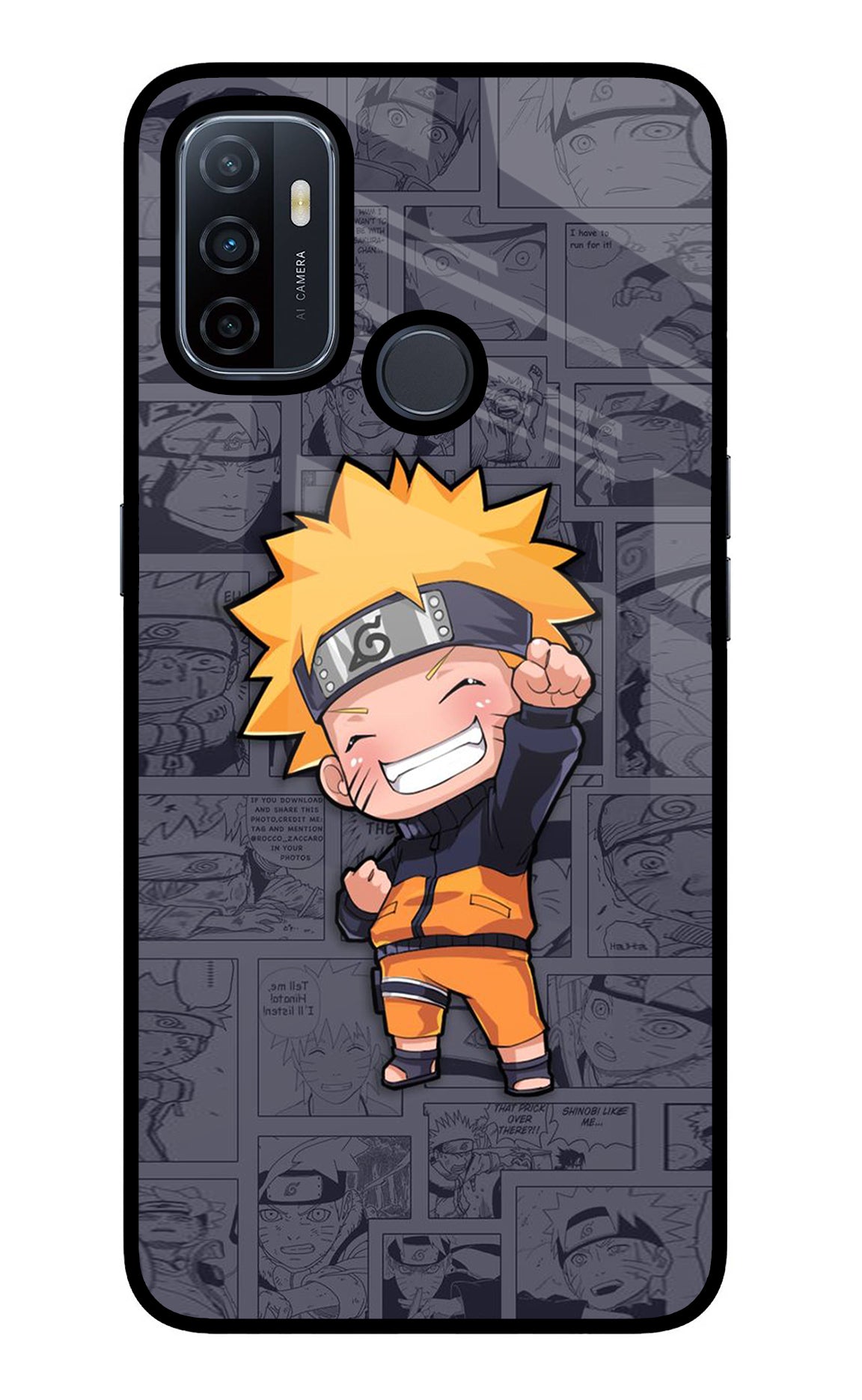 Chota Naruto Case for Oppo A53 2020